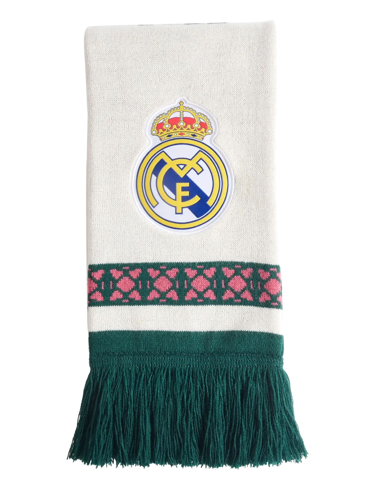 adidas Performance Real Madrid Scarf, Mænd, Real Madrid Halstørklæde, Hvid, Str: ONE SIZE