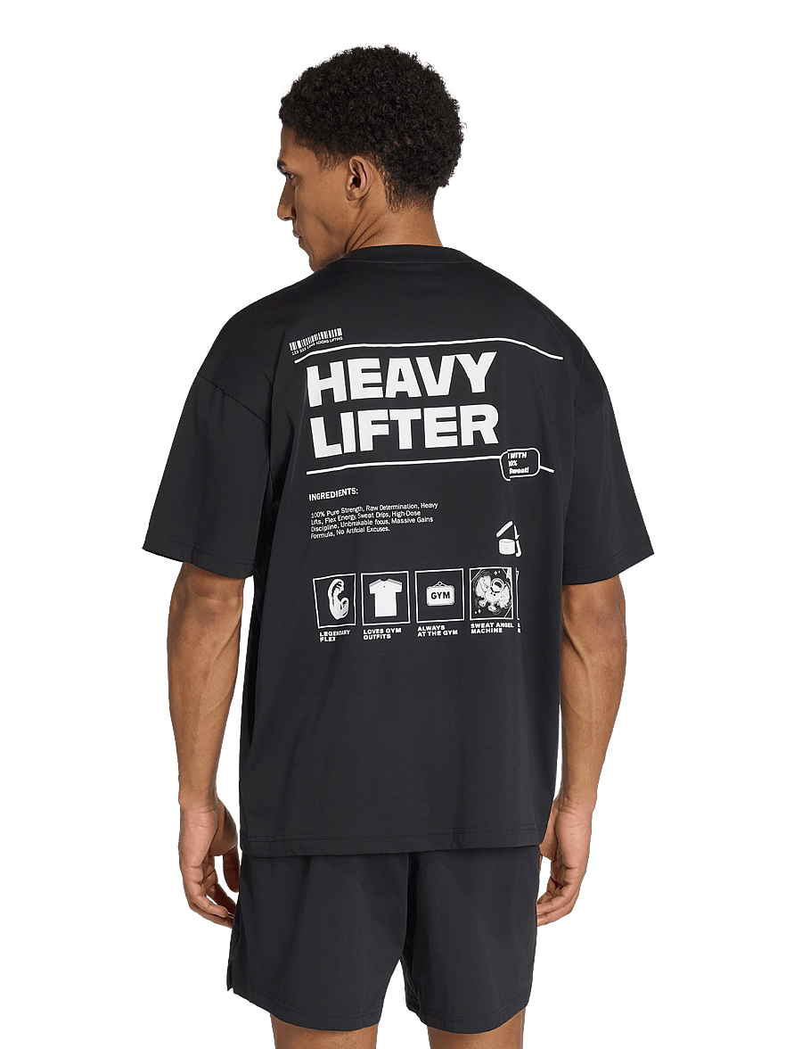 adidas Performance - M FUN TRAIN G T - t-shirts - black - 3