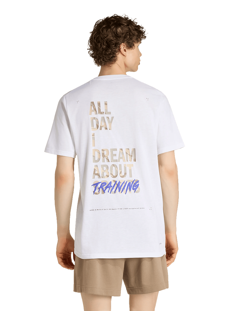 adidas Performance - M CAMO G T - t-shirts - white - 3