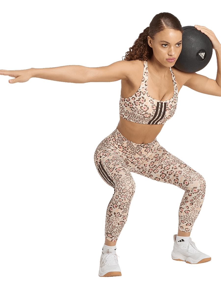 adidas Performance - FARM LEGGINGS - ecrtin/multco/shabrn - 0