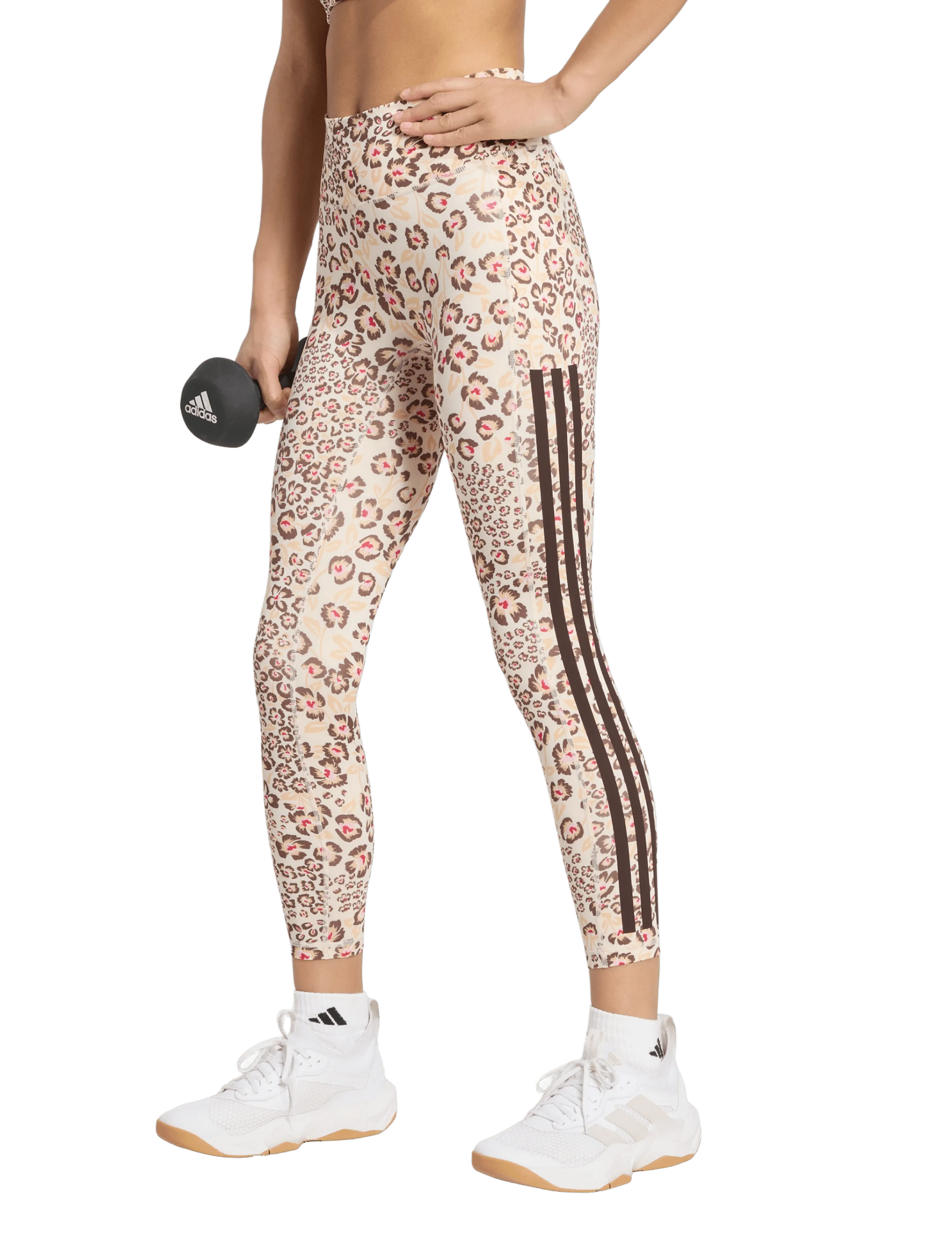 adidas Performance - FARM LEGGINGS - ecrtin/multco/shabrn - 2