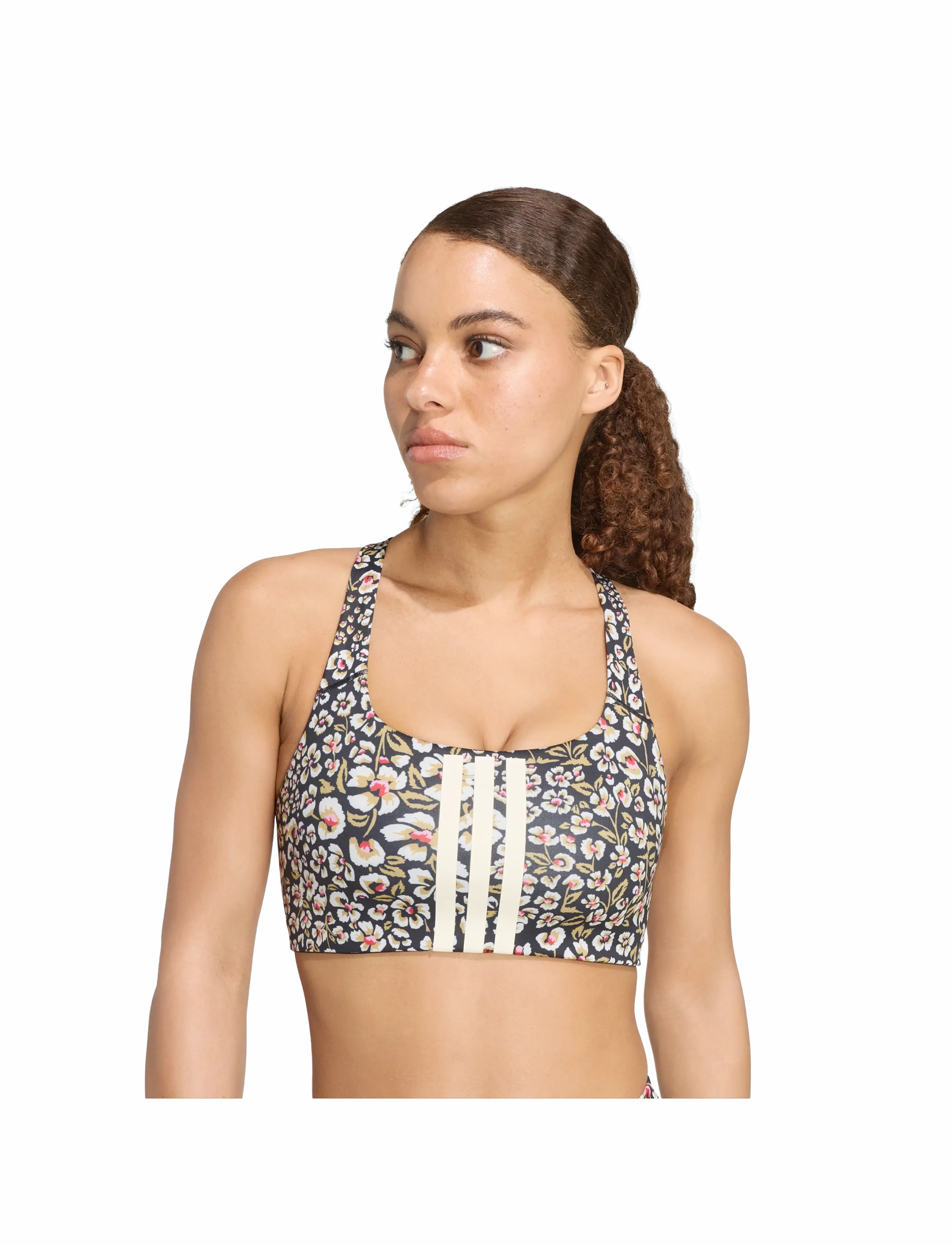 adidas Performance - FARM BRA - crewht/multco/crewht - 3