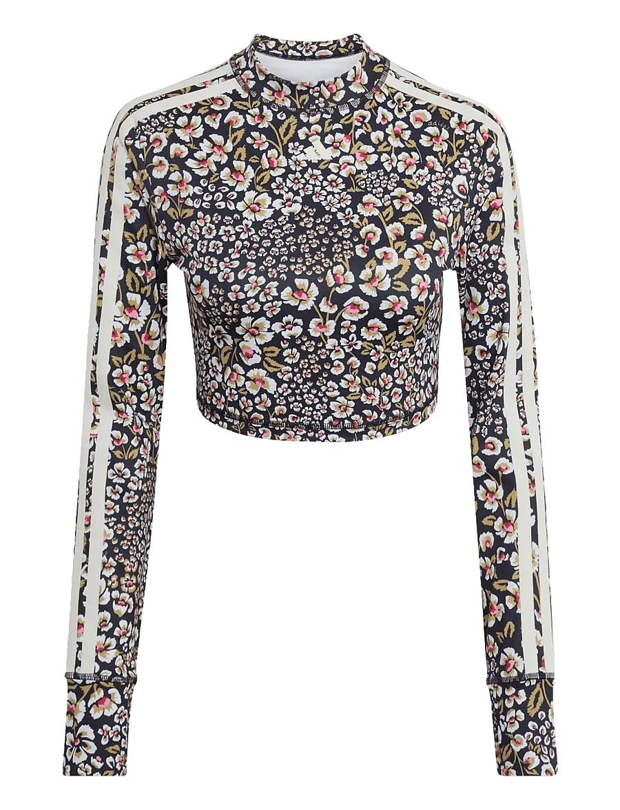 adidas Performance - TRN LONG SLEEVE - black/crewht/multco - 1
