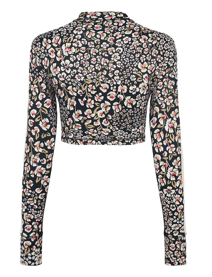 adidas Performance - TRN LONG SLEEVE - hauts courts - black/crewht/multco - 2