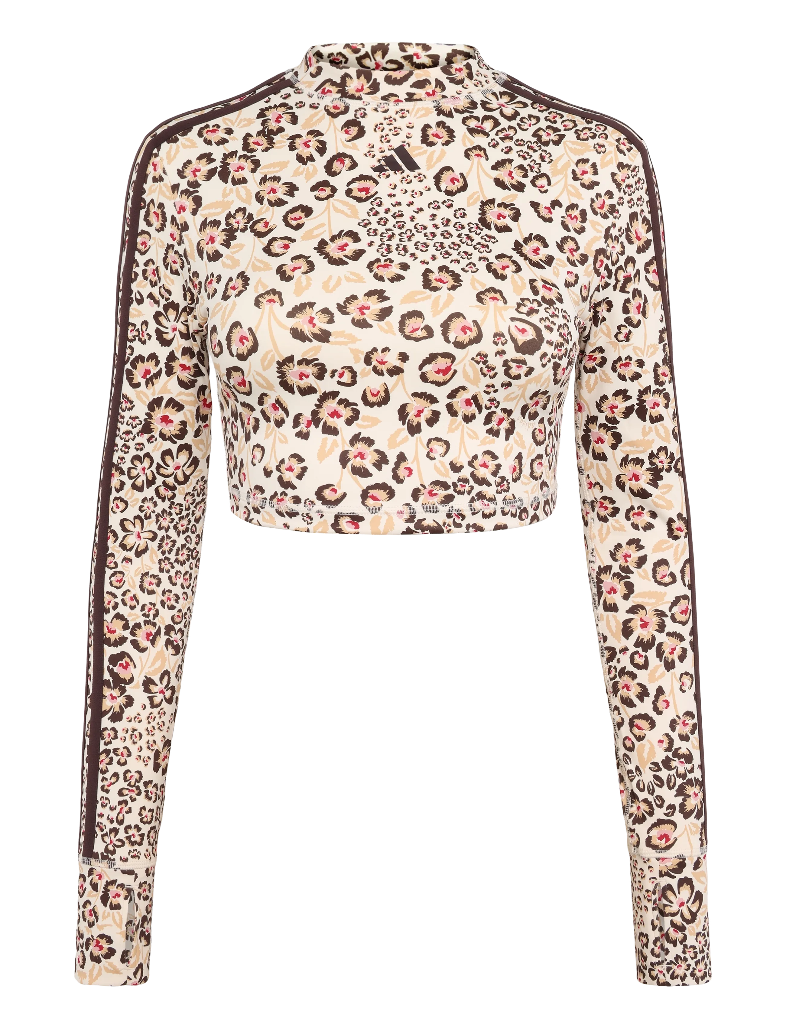 adidas Performance TRN LONG SLEEVE - View all - ECRTIN/SHABRN/MULTCO / cream