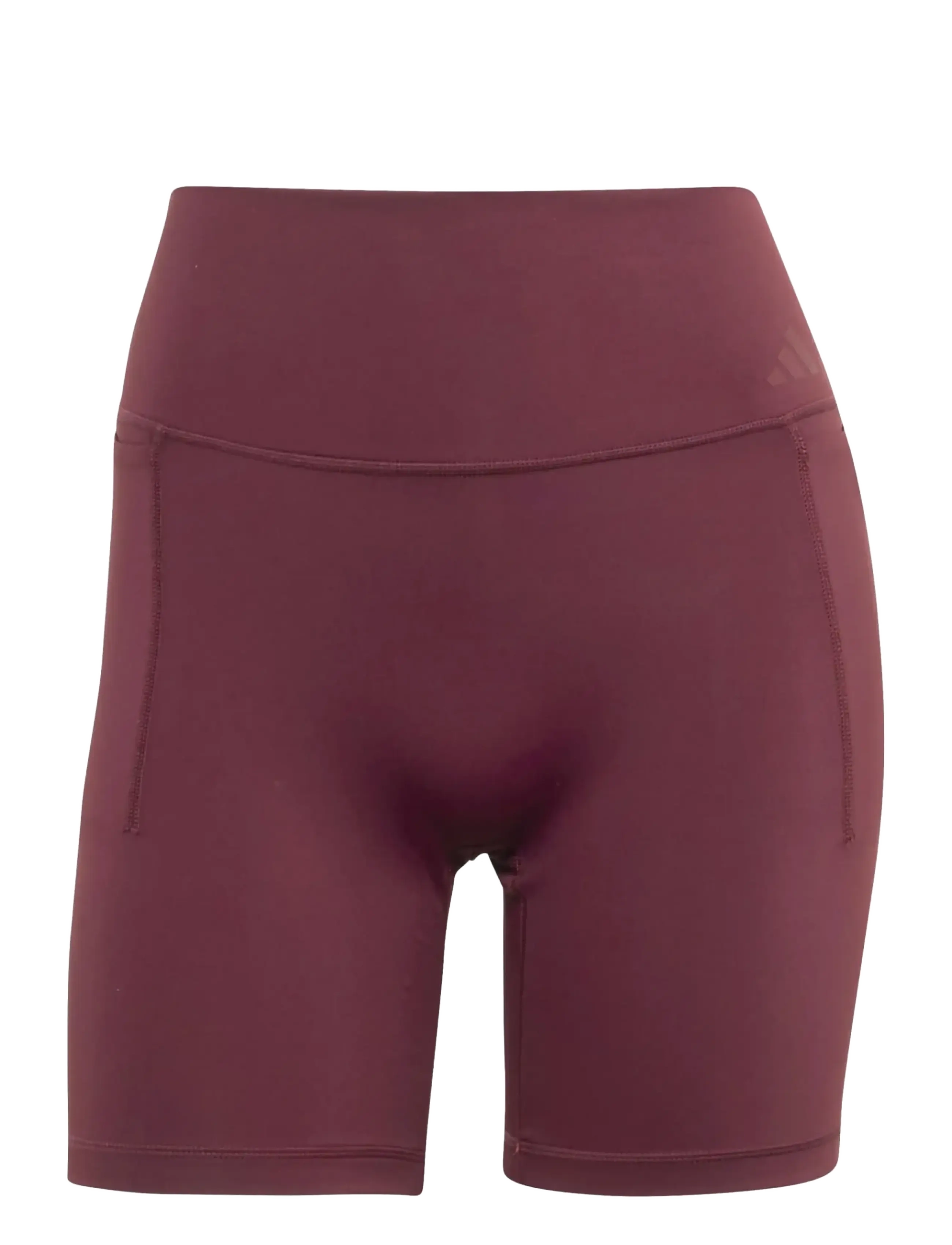 adidas Performance OPT SHO L - Lauf- & Trainingstights - MAROON / burgundy