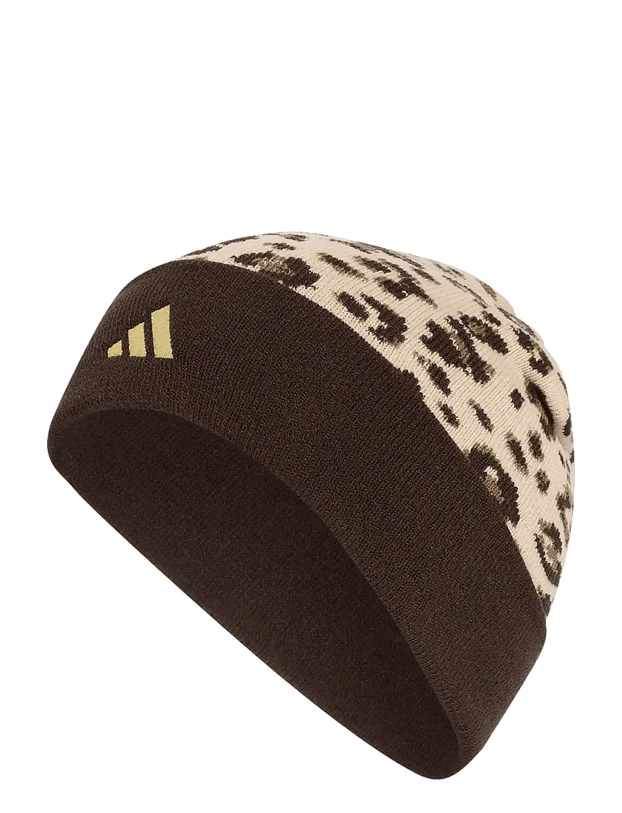 adidas Performance - LEO BEANIE - mützen - crli/dbrown/goldmt - 0