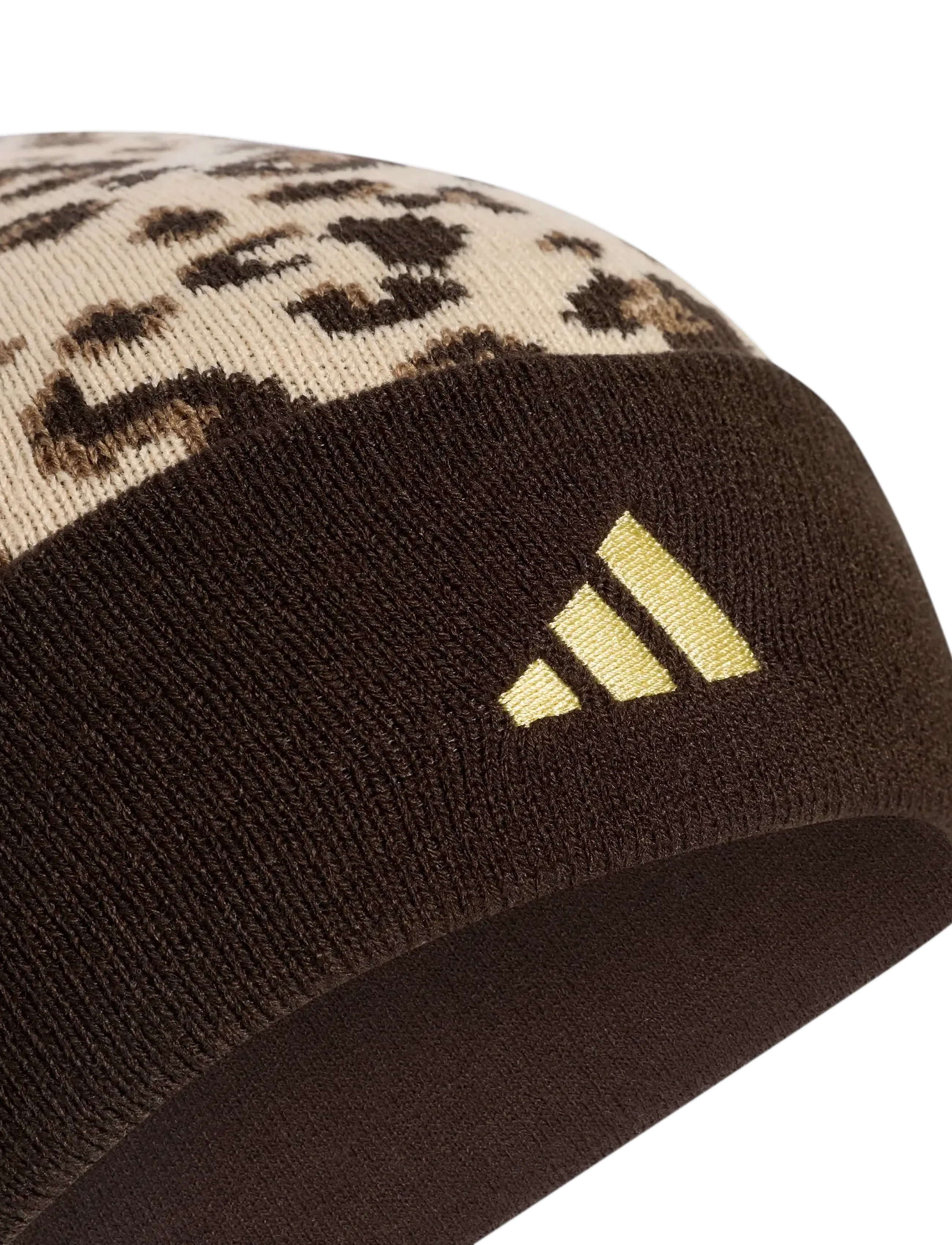 adidas Performance - LEO BEANIE - crli/dbrown/goldmt - 2