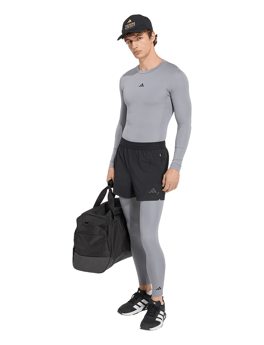 adidas Performance - TF BASE TIGHT - trainingstights - grey - 3