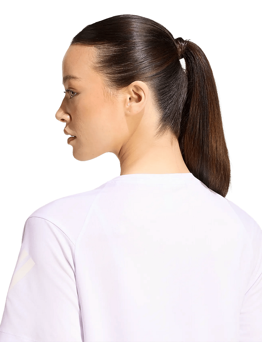 adidas Performance - ADI365/// T W - t-shirts - fropur/white - 4