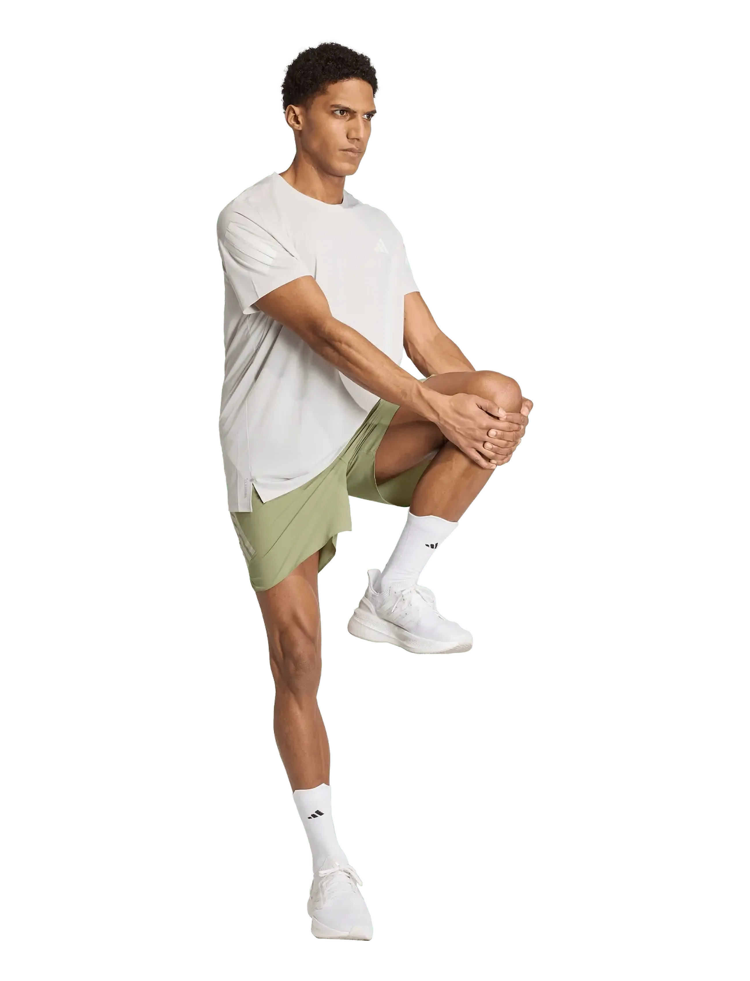 adidas Performance - ADI365/// T M - tops & t-shirts - greone/white - 0