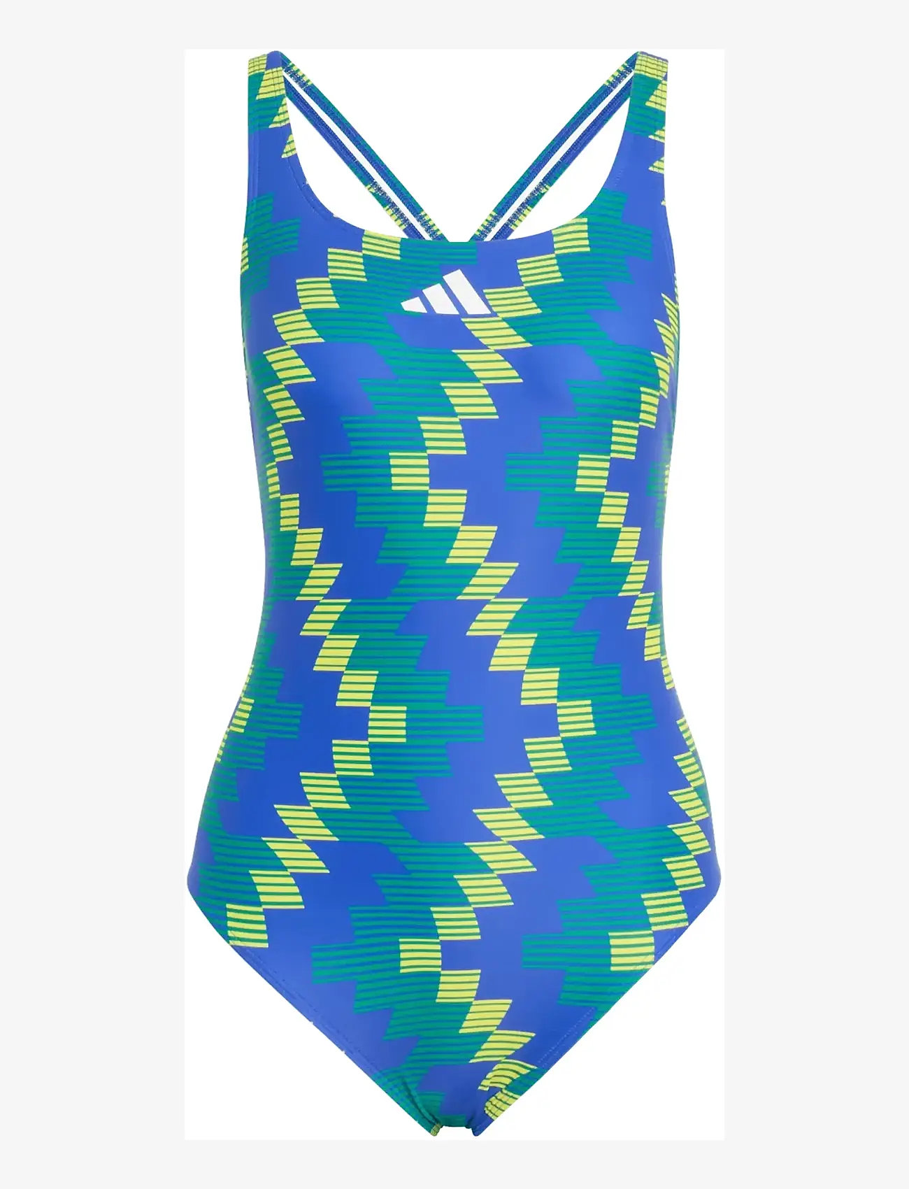 adidas Performance - FB AOP ST - sports swimwear - lucblu/bgreen - 1