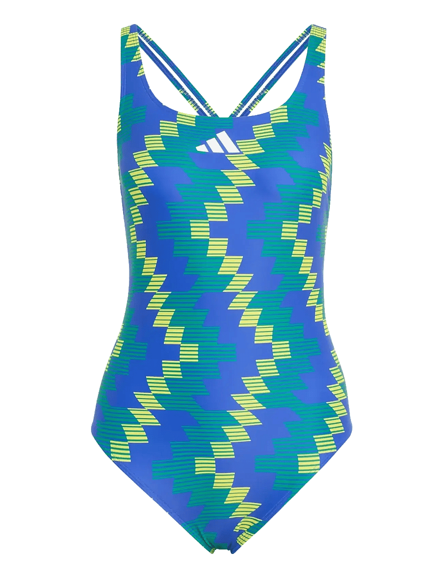 adidas Performance - Firebird AOP ST - spordi ujumisriided - lucblu/bgreen - 1