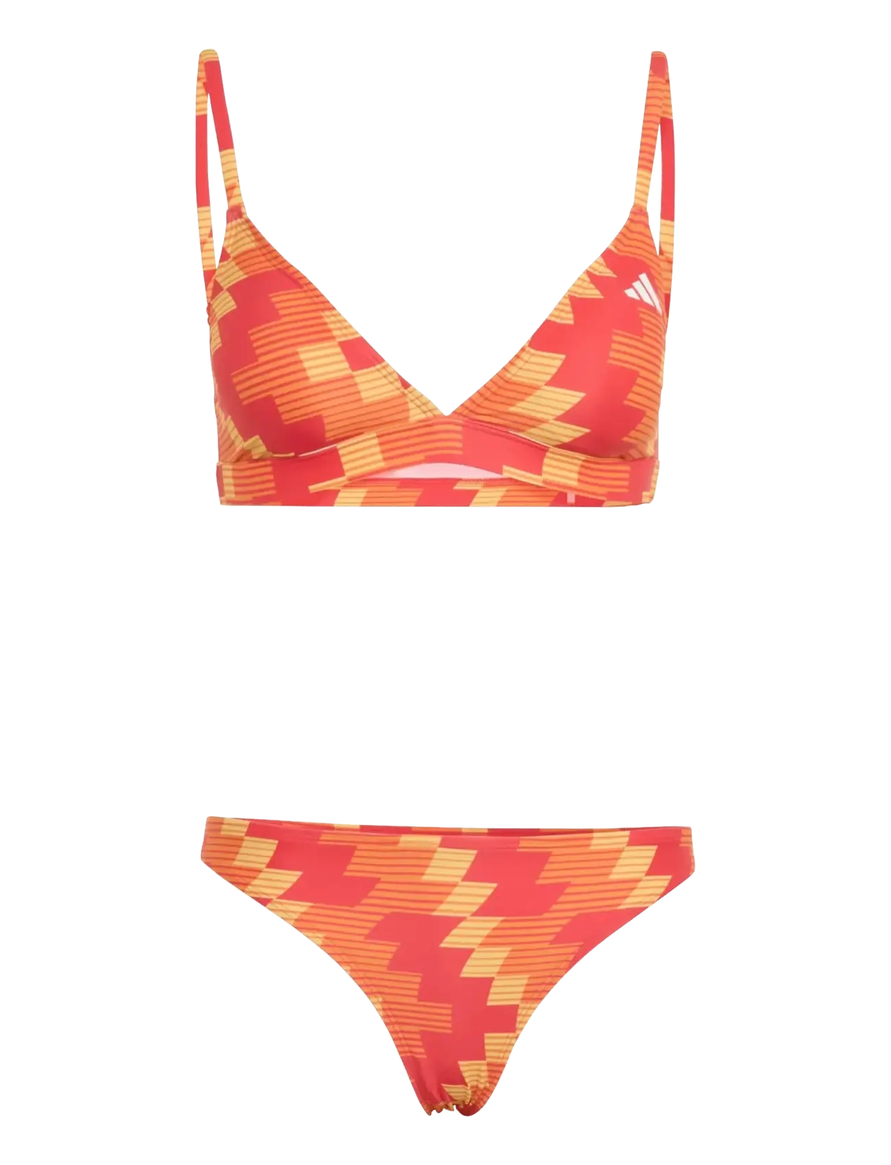 adidas Performance FB AOP TRI BK S - Bikiinid - LUCRED / orange