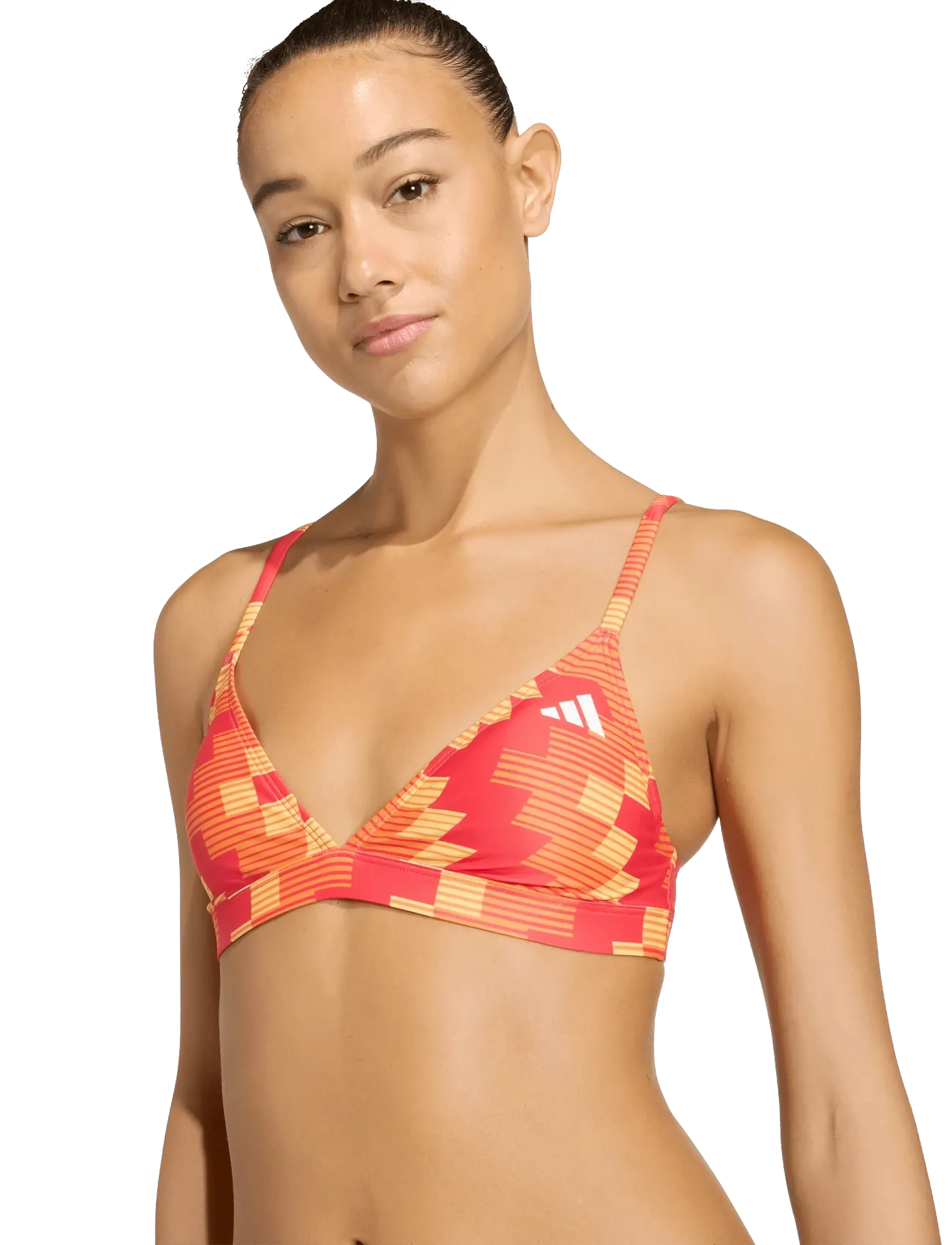 adidas Performance - FB AOP TRI BK S - bikiinipüksid - lucred - 5