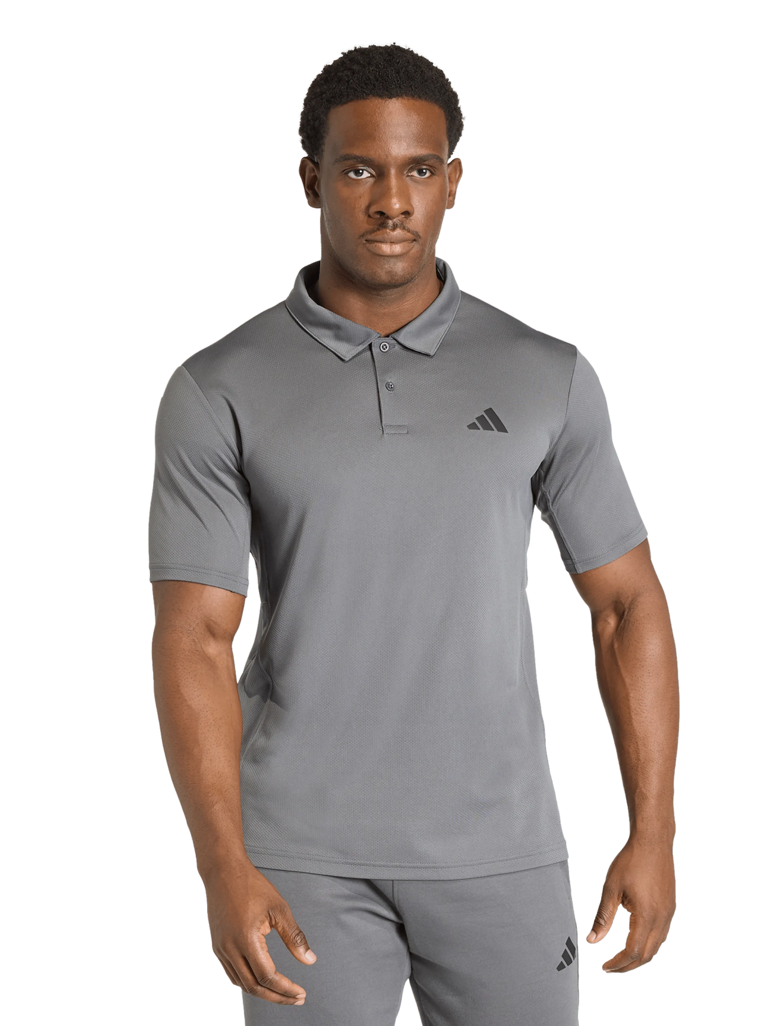 adidas Performance - WE BAS POLO - poloshirts - grefiv - 2