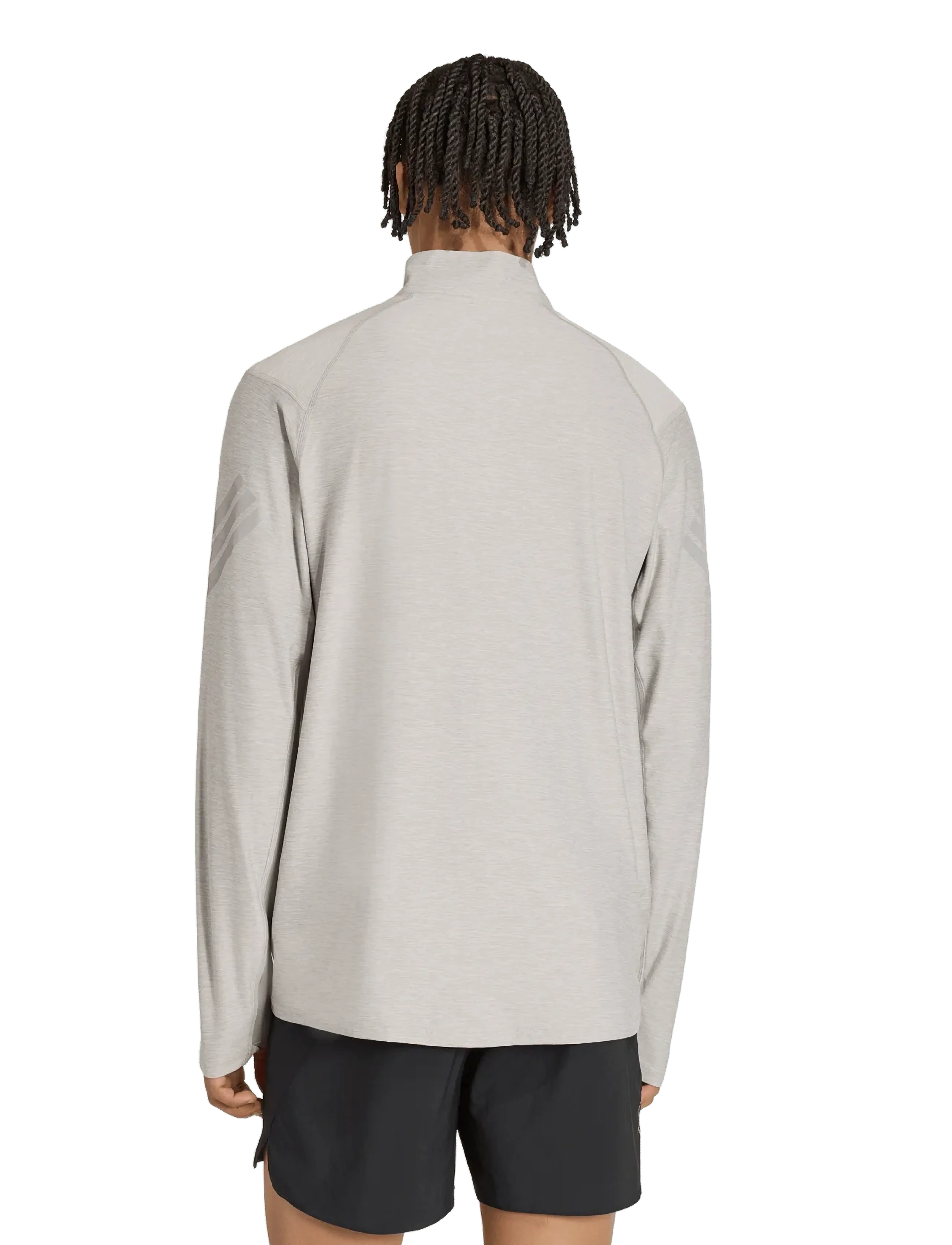 adidas Performance - ADI365/// ZIP M - langarmshirts - mgreyh - 4