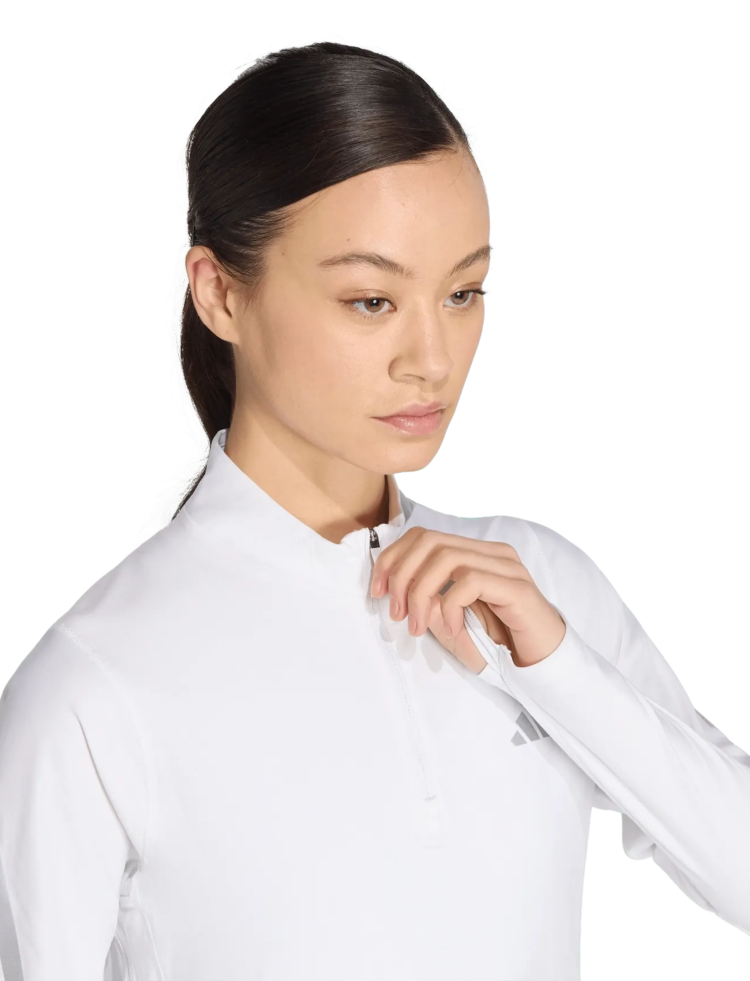 adidas Performance - ADI365/// ZIP W - Üleriided - white/refsil - 3