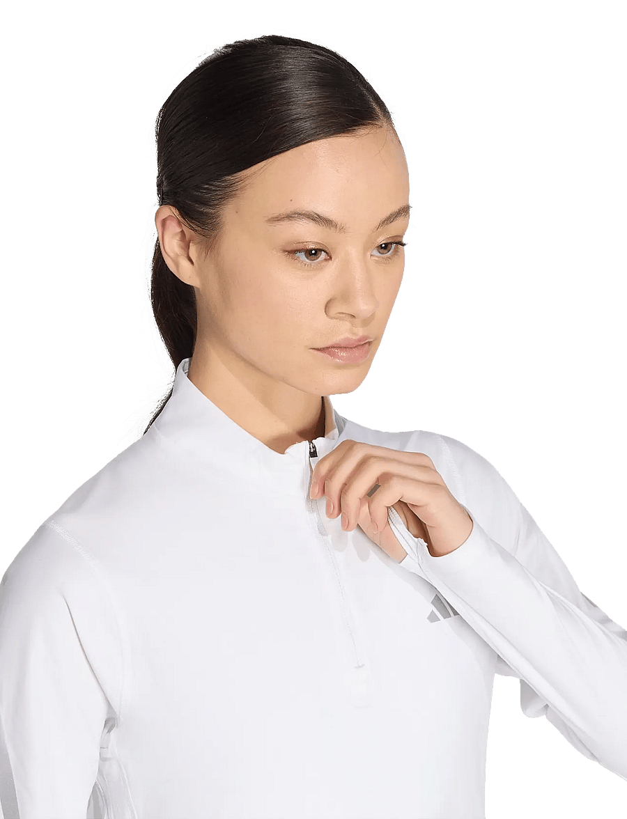 adidas Performance - ADI365/// ZIP W - langarmshirts - white/refsil - 3