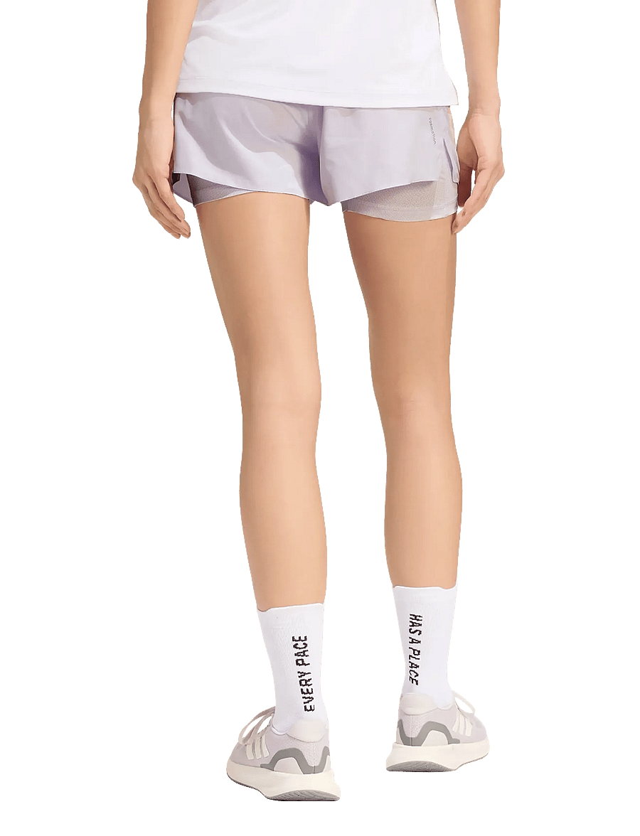 adidas Performance - ADI365/// 2i1 W - laufshorts - fropur/white - 4
