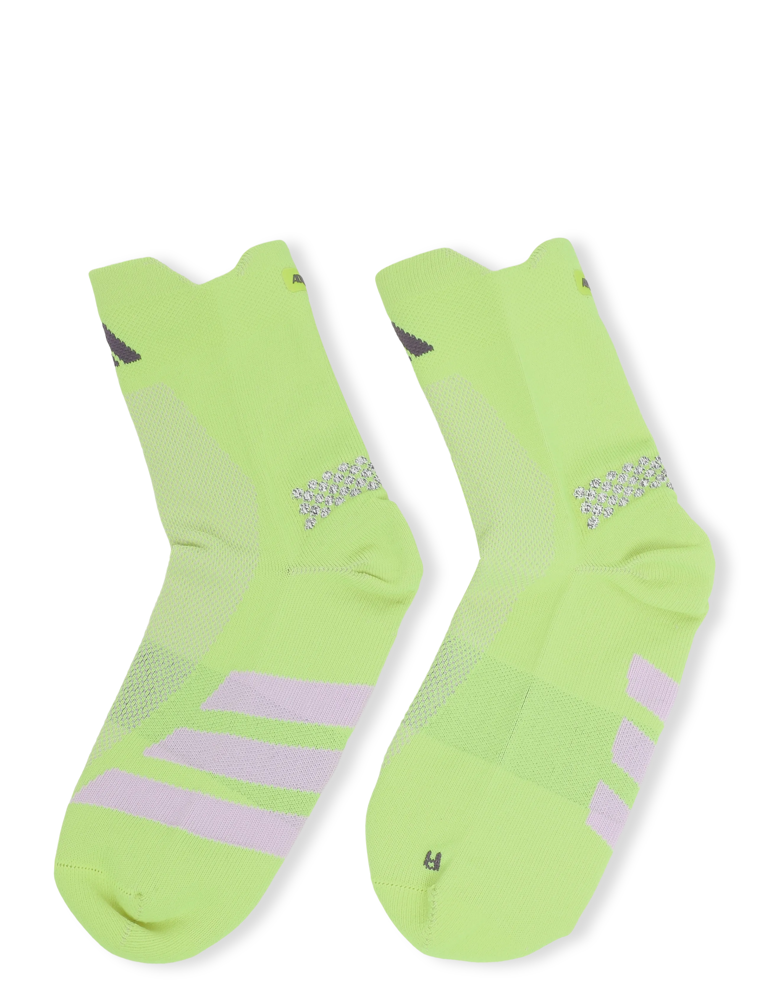 adidas Performance - RUN ADIZ QRTR - strümpfe - syello/aurplu - 1