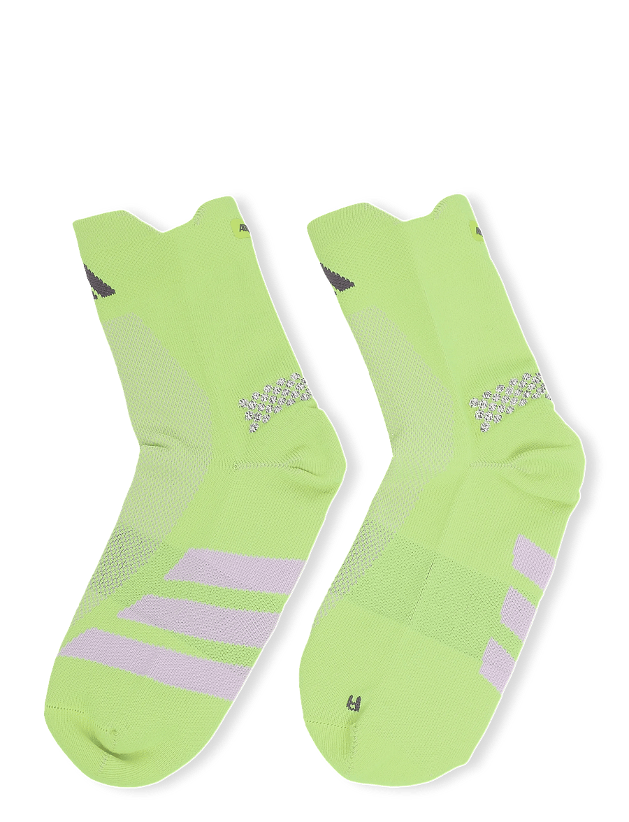 adidas Performance - RUN ADIZ QRTR - strümpfe - syello/aurplu - 1