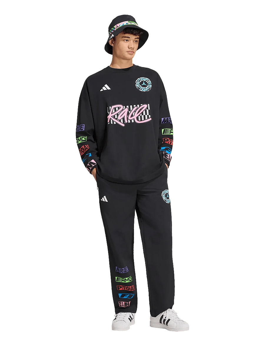 adidas Performance - Mercedes AMG Petronas F1 Team Long-Sleeved TEE - longsleeved tops - black - 0