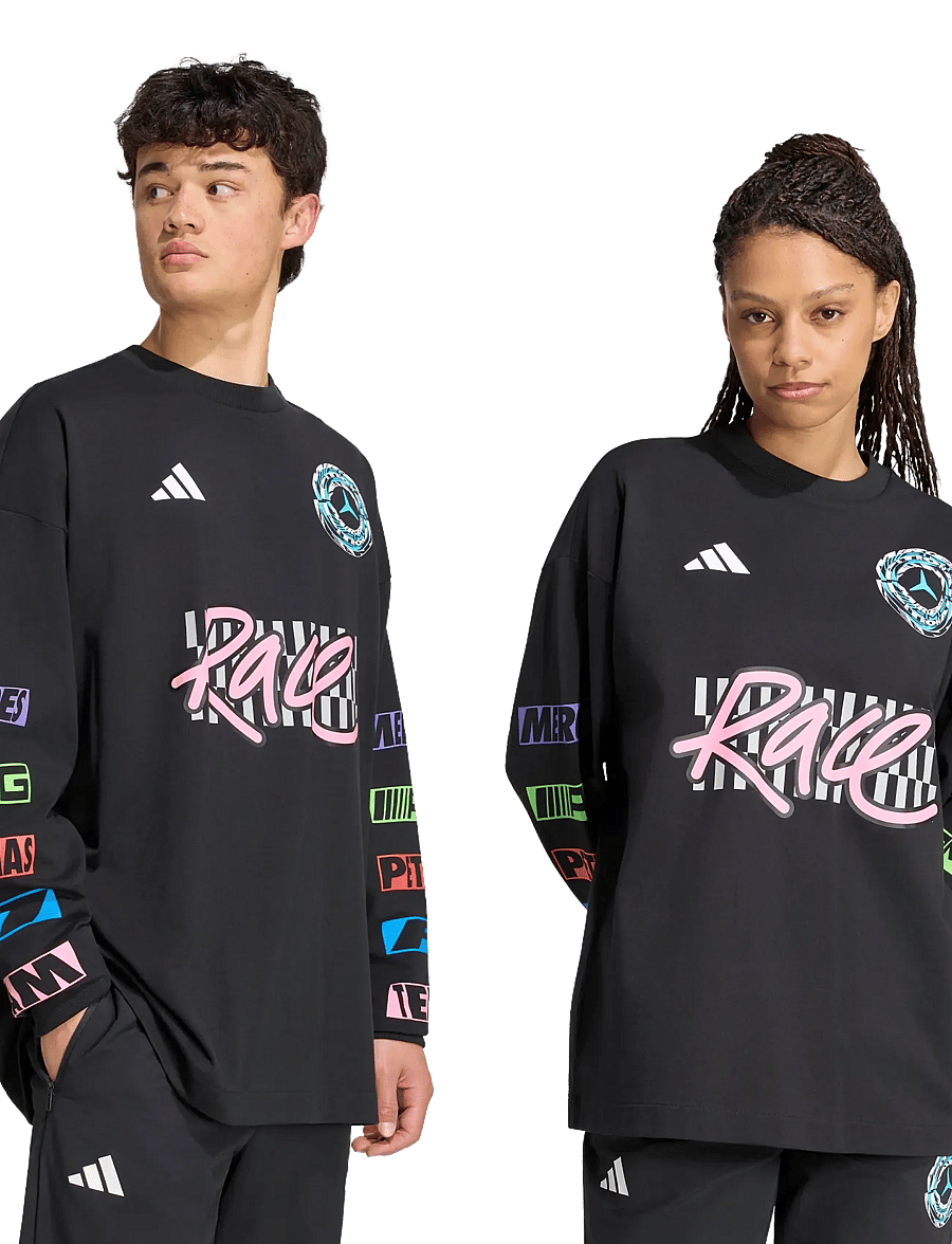 adidas Performance - Mercedes AMG Petronas F1 Team Long-Sleeved TEE - longsleeved tops - black - 2