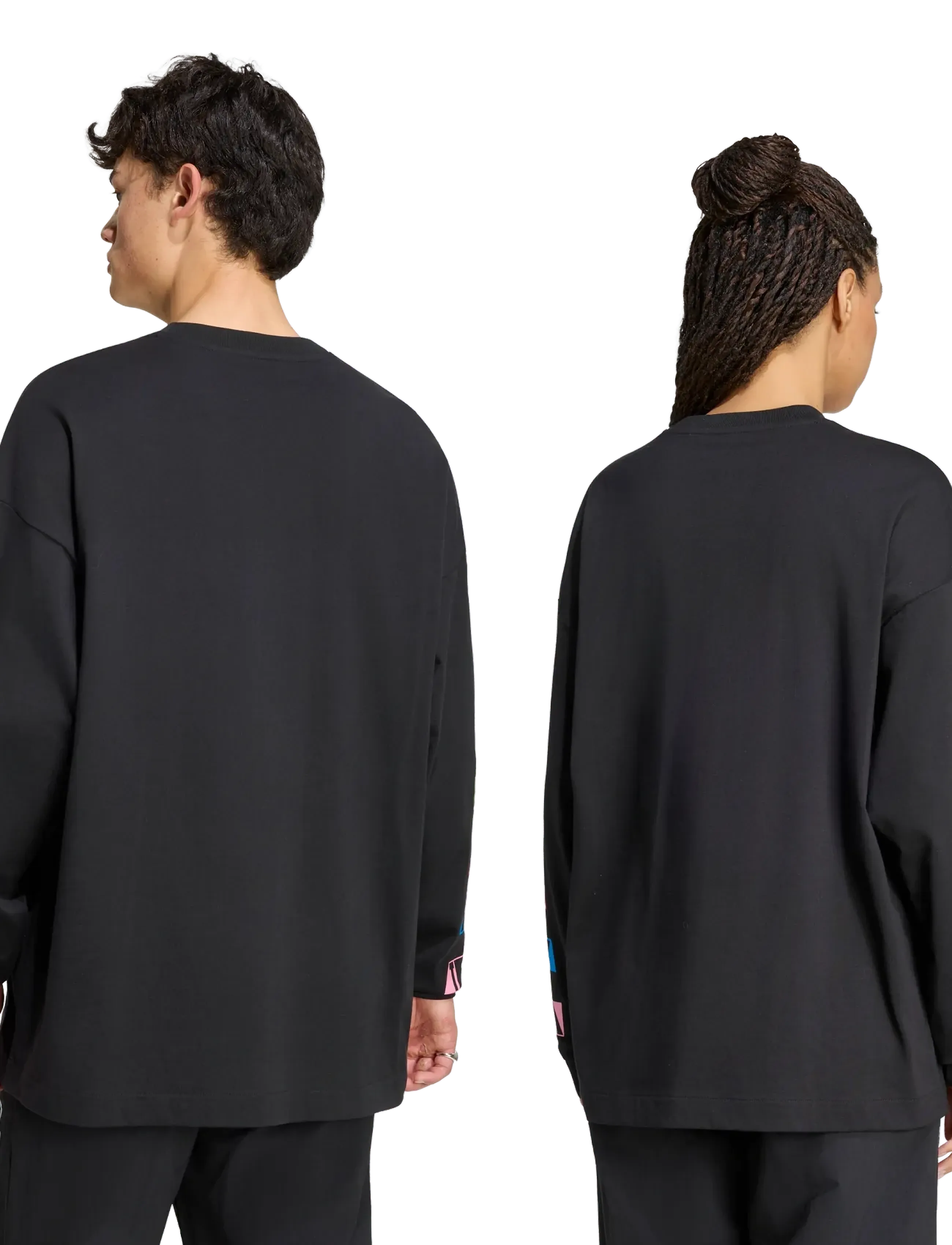adidas Performance - MER LON LS TEE - black - 3
