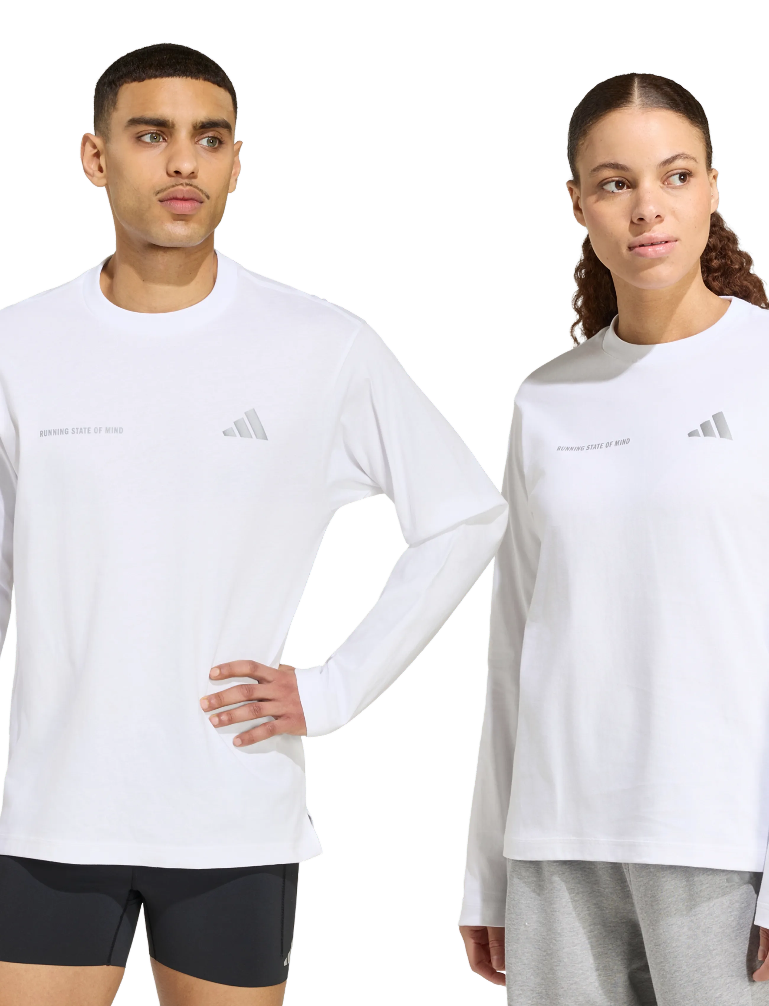 adidas Performance - RCC LS UF - pikkade varrukatega alussärgid - white/refsil - 2