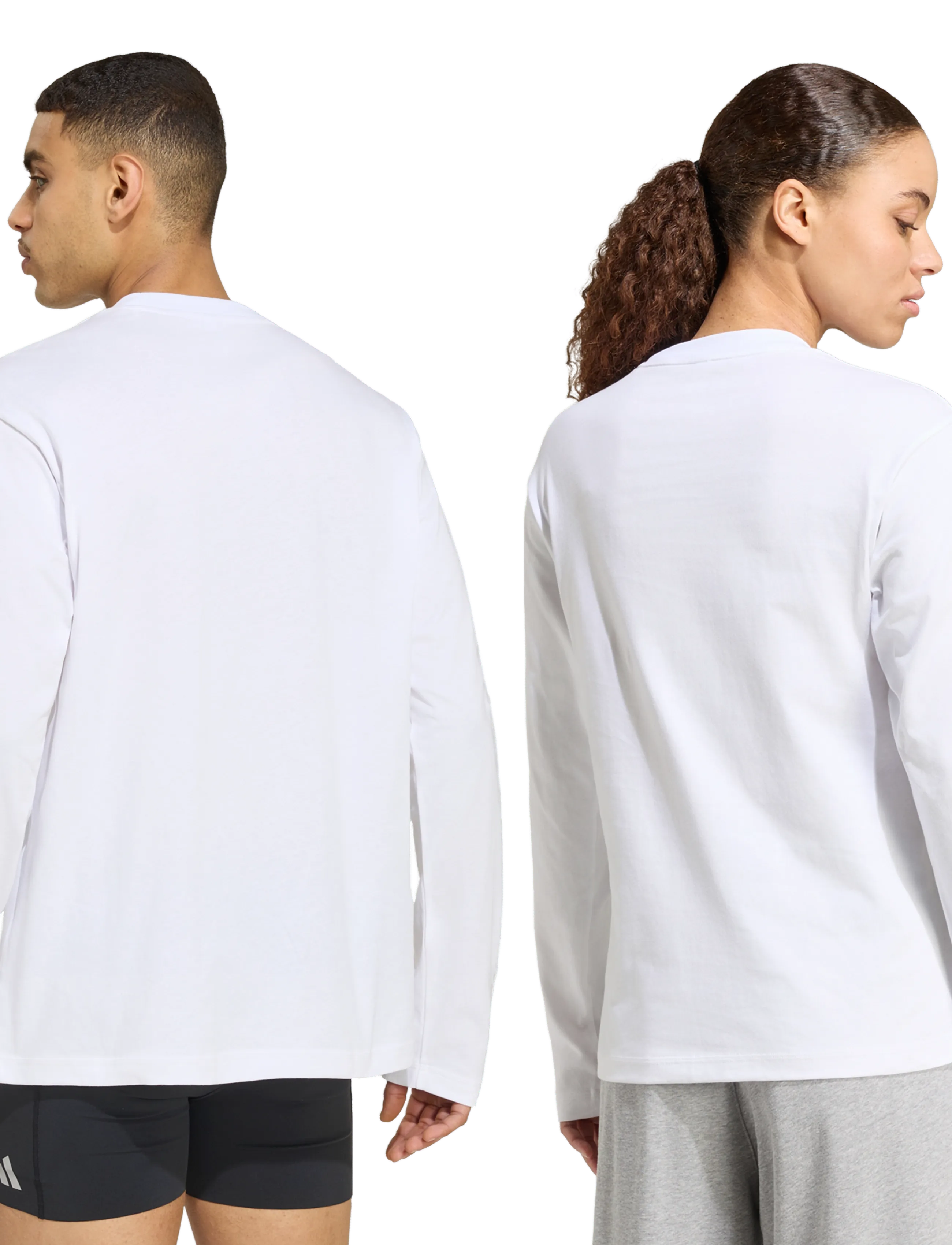 adidas Performance - RCC LS UF - pikkade varrukatega alussärgid - white/refsil - 3