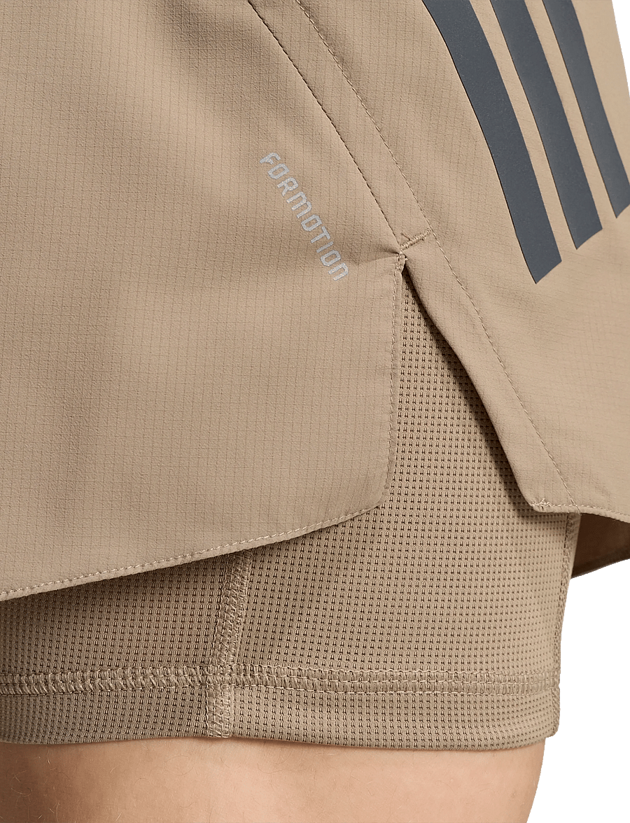 adidas Performance - ADI365/// 2i1 M - löparshorts - khasix/black - 4