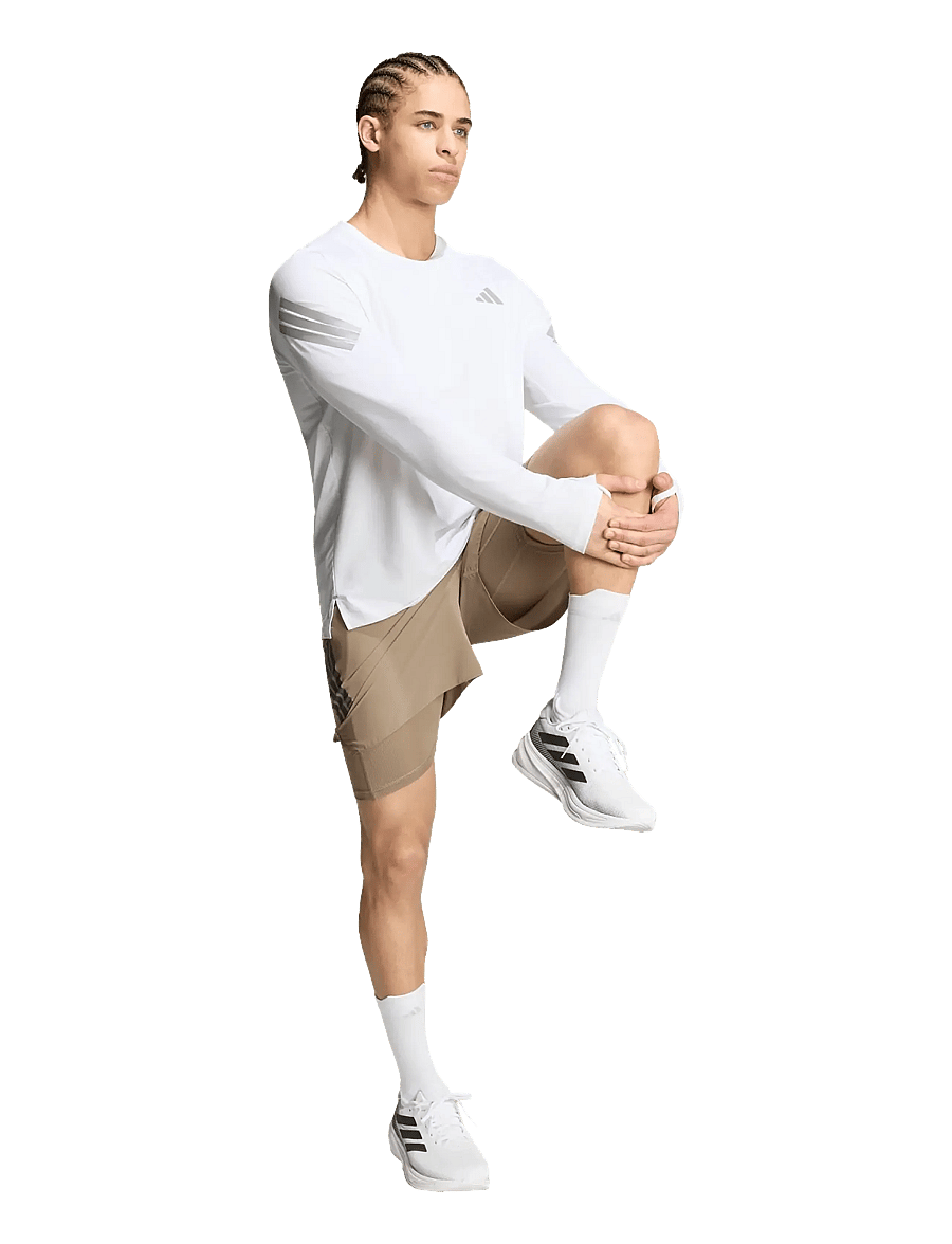 adidas Performance - ADI365/// 2i1 M - laufshorts - khasix/black - 5