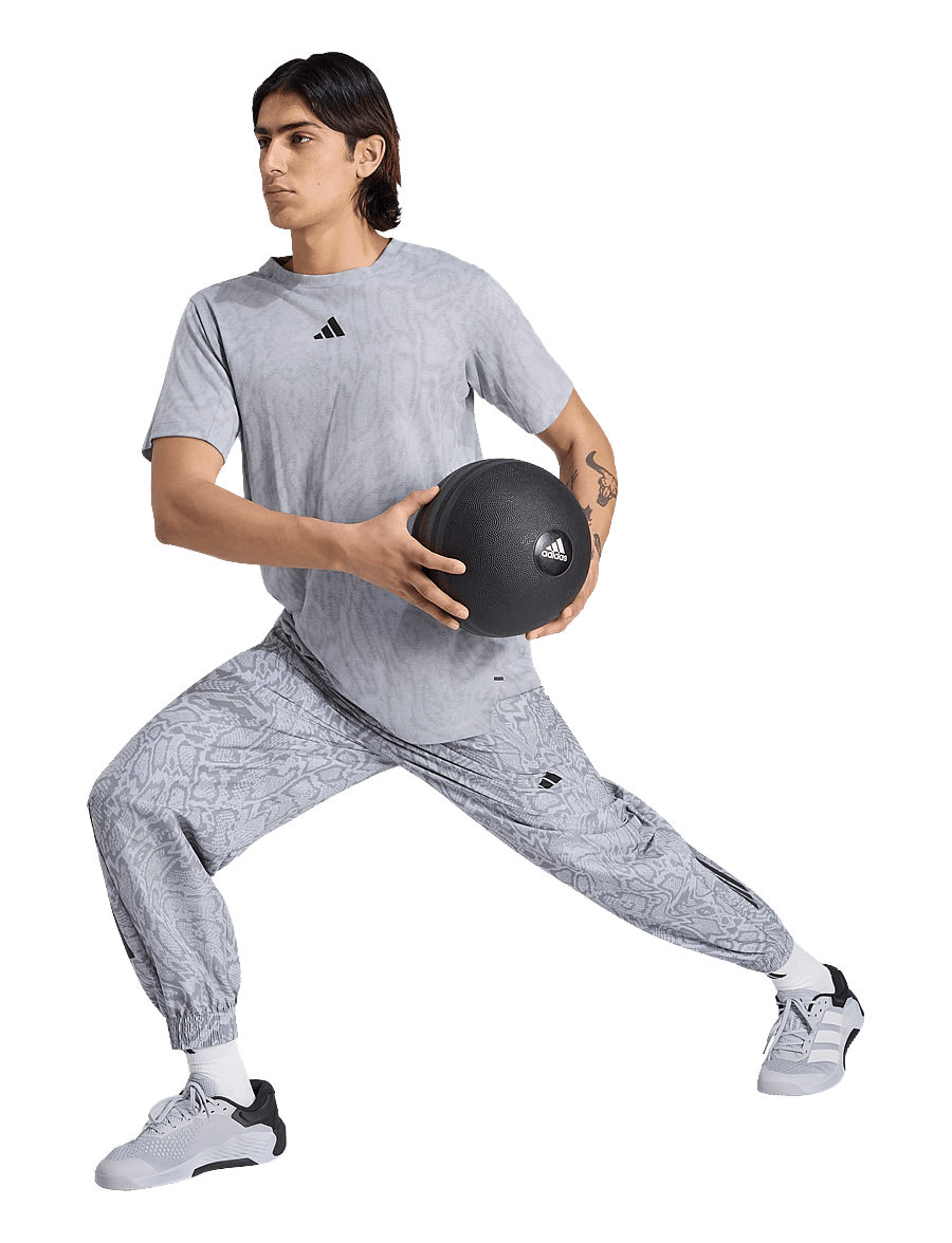 adidas Performance - D4T PrimeLift T - t-shirts - halsil/grey - 0