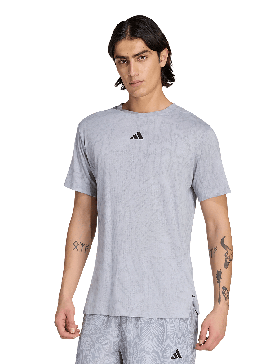 adidas Performance - D4T PrimeLift T - t-shirts - halsil/grey - 2