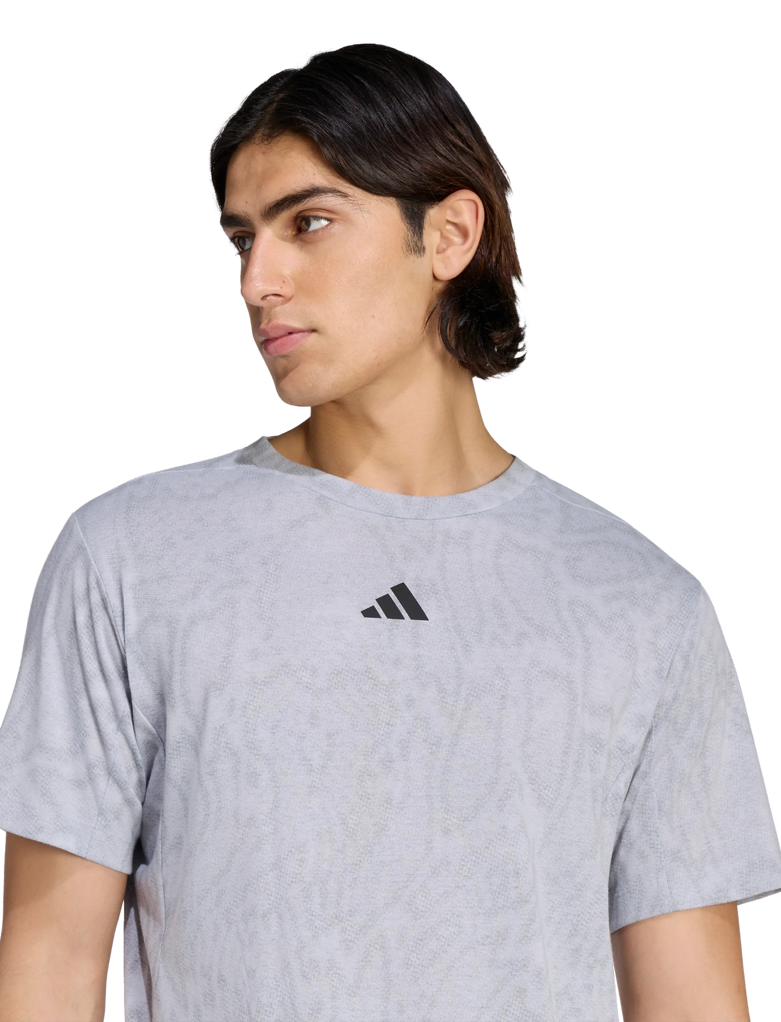 adidas Performance - D4T PrimeLift T - t-shirts - halsil/grey - 3