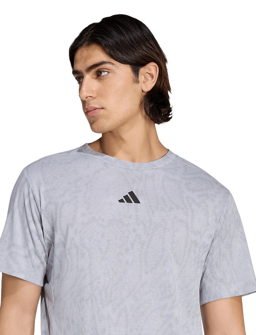 adidas Performance - D4T PrimeLift T - t-shirts - halsil/grey - 3