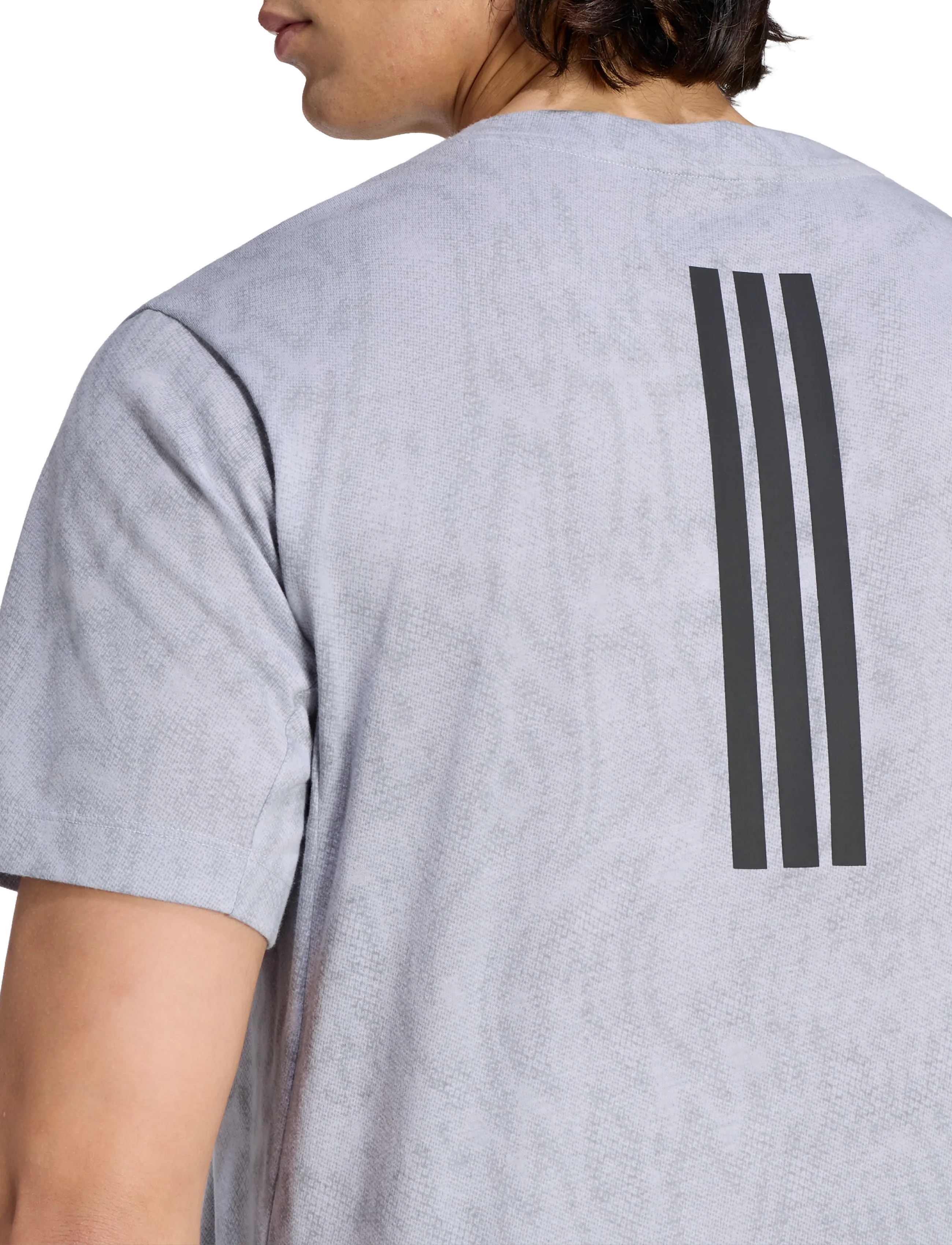 adidas Performance - D4T PrimeLift T - t-shirts - halsil/grey - 4