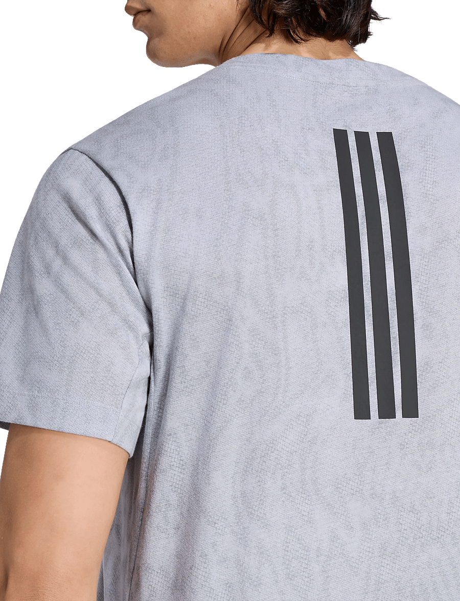 adidas Performance - D4T PrimeLift T - t-shirts - halsil/grey - 4
