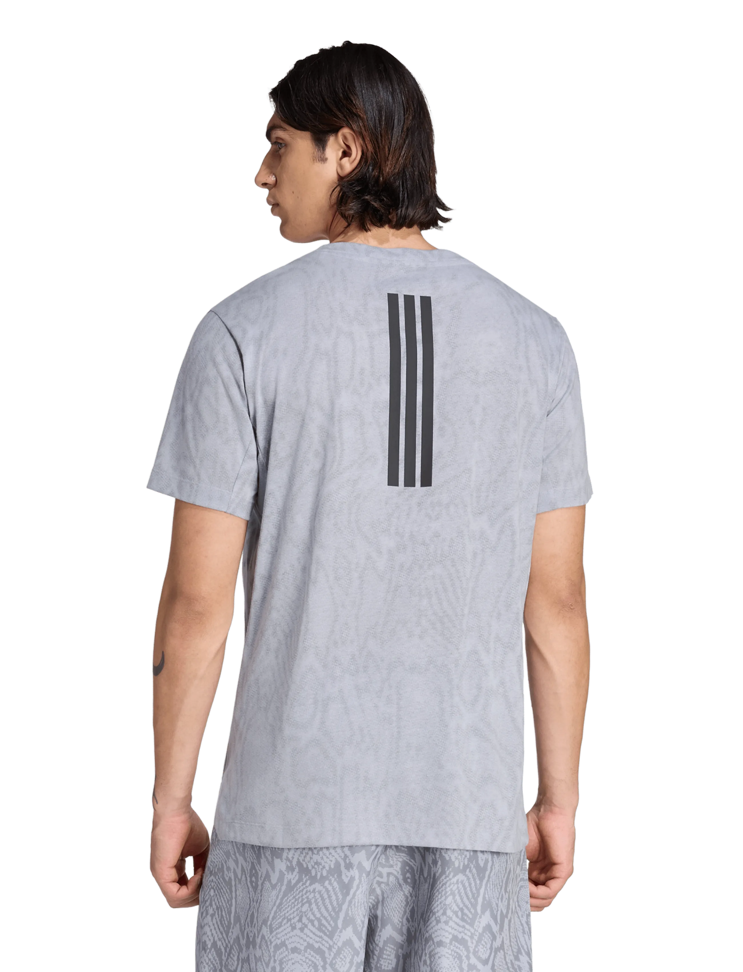 adidas Performance - D4T PrimeLift T - t-shirts - halsil/grey - 5