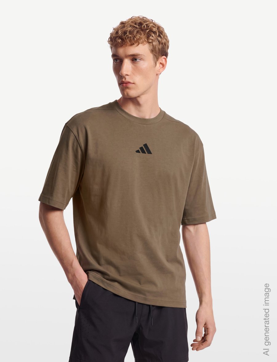 adidas Performance - OVERSIZE TEE - t-shirts - khasix - 3