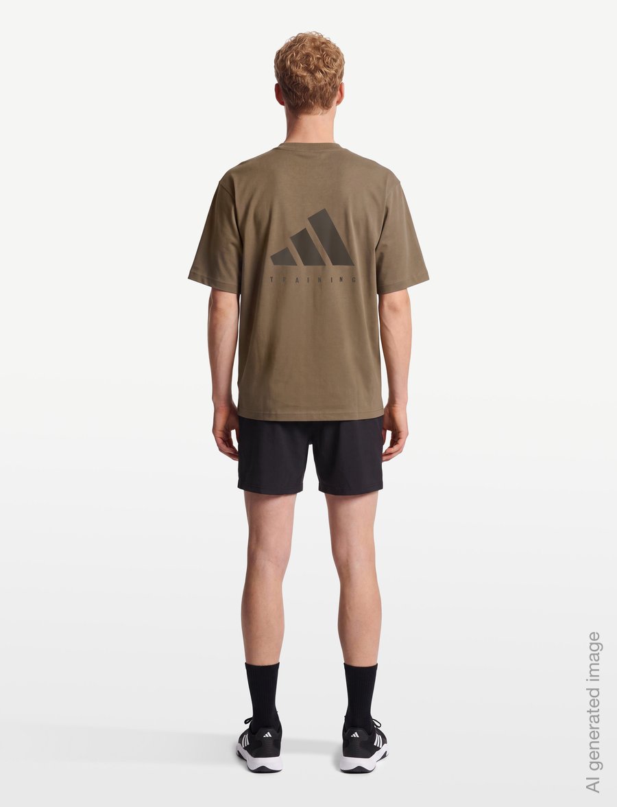 adidas Performance - OVERSIZE TEE - t-shirts - khasix - 4