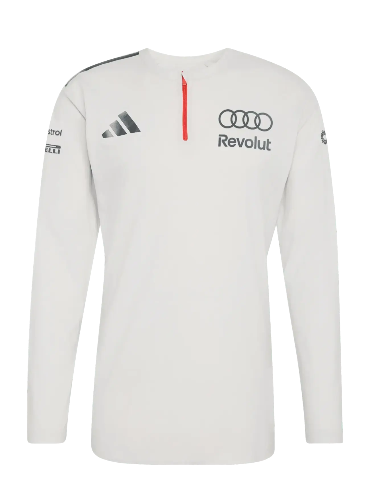adidas Performance AU EN LS P M - Polosärgid - CHAPEA/IRONMT / white
