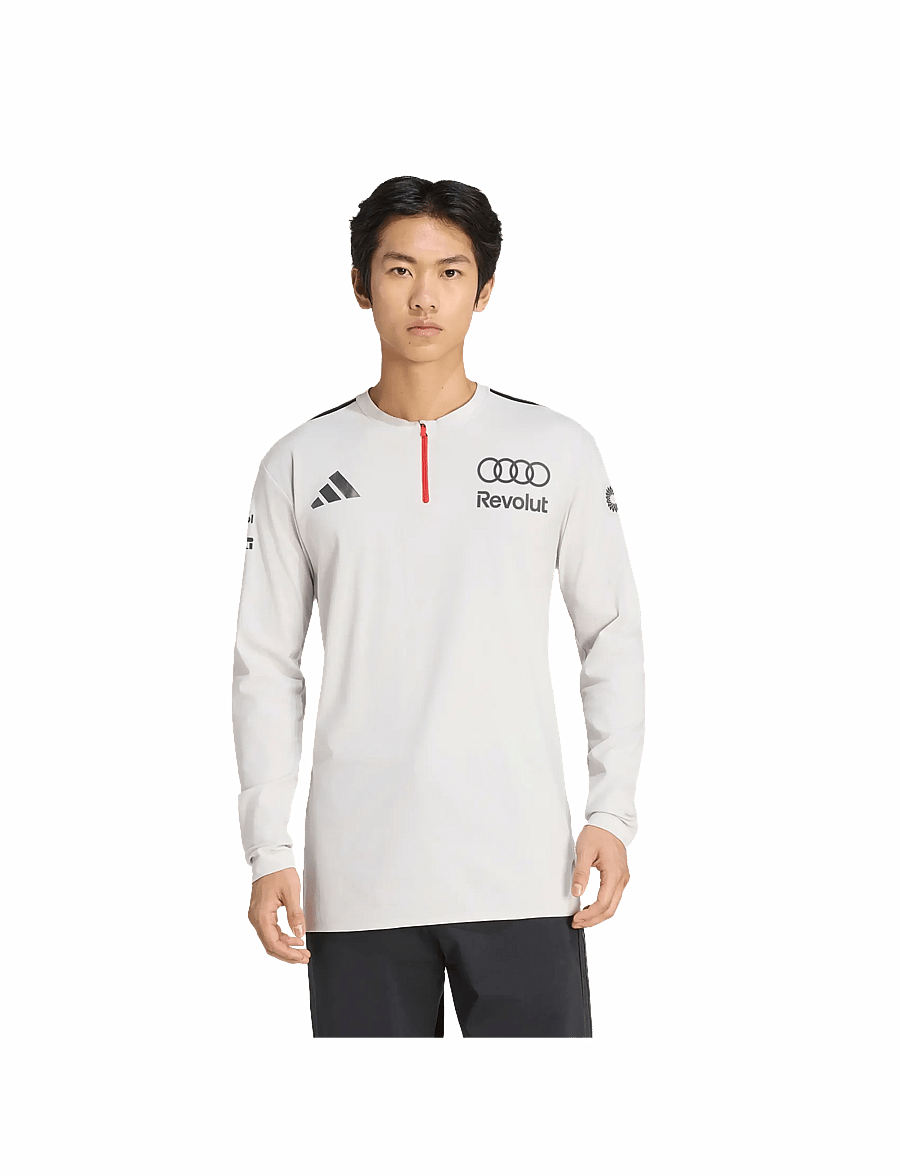 adidas Performance - AU EN LS P M - polosärgid - chapea/ironmt - 2