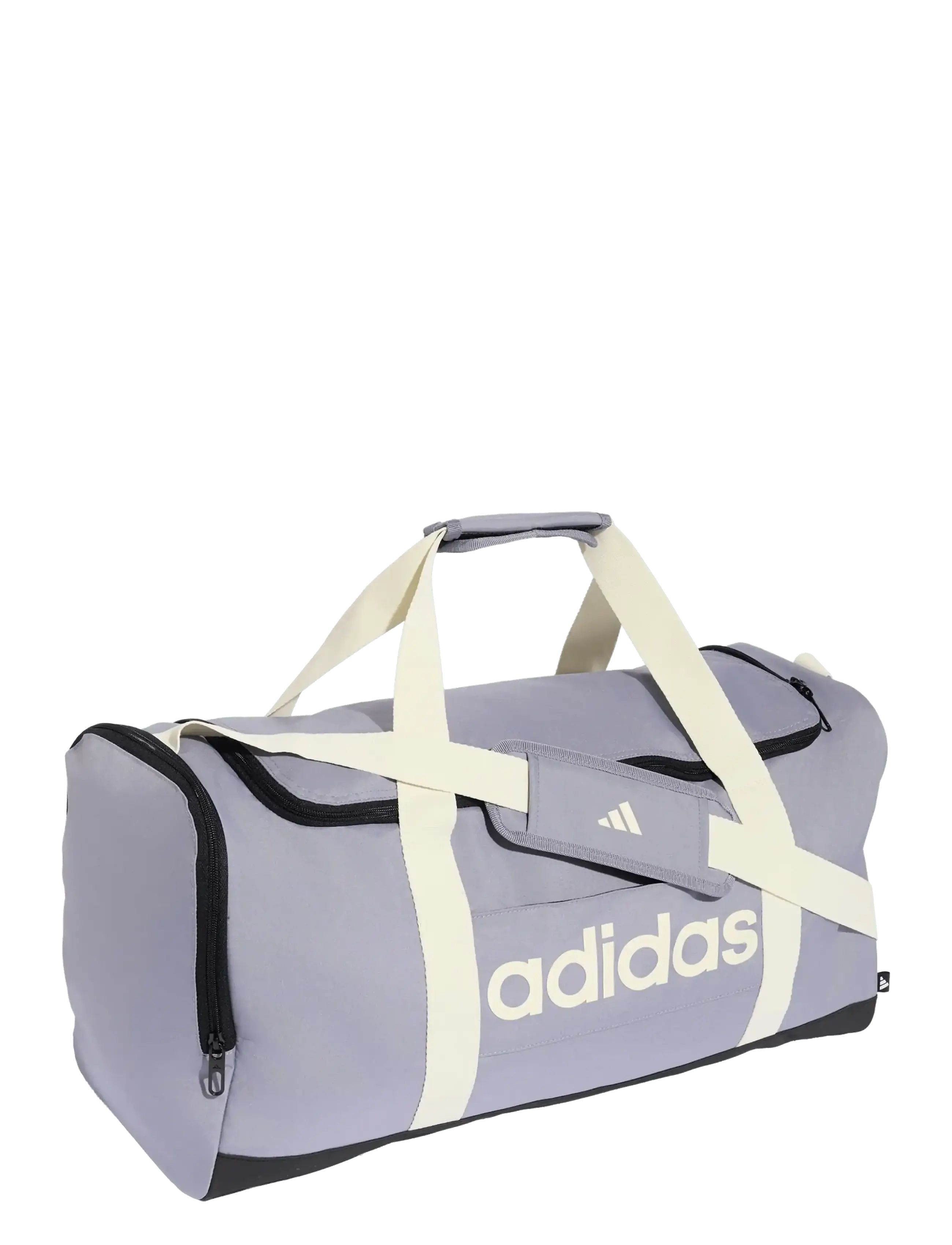 adidas Performance - LINEAR DUFFEL M - träningsväskor - slate/ivory - 3