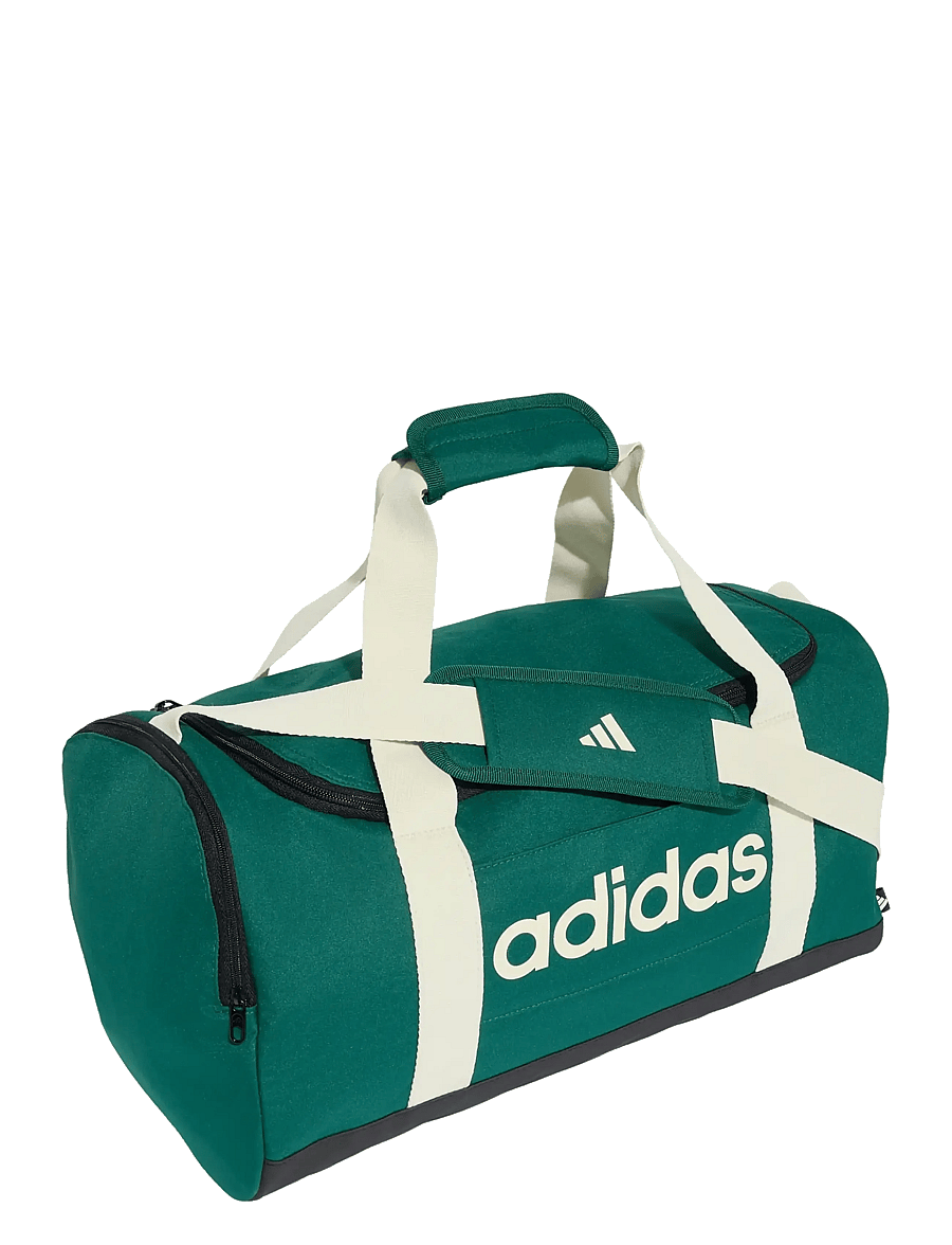 adidas Performance - LINEAR DUFFEL S - træningstasker - cgreen/ivory - 3