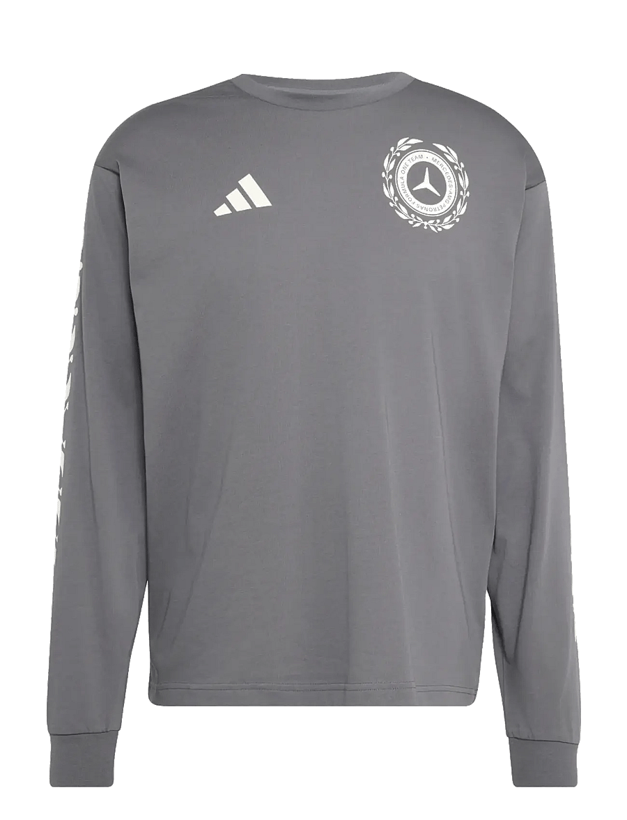 adidas Performance - MER SA TEE LS M - langarmshirts - granit/owhite - 1