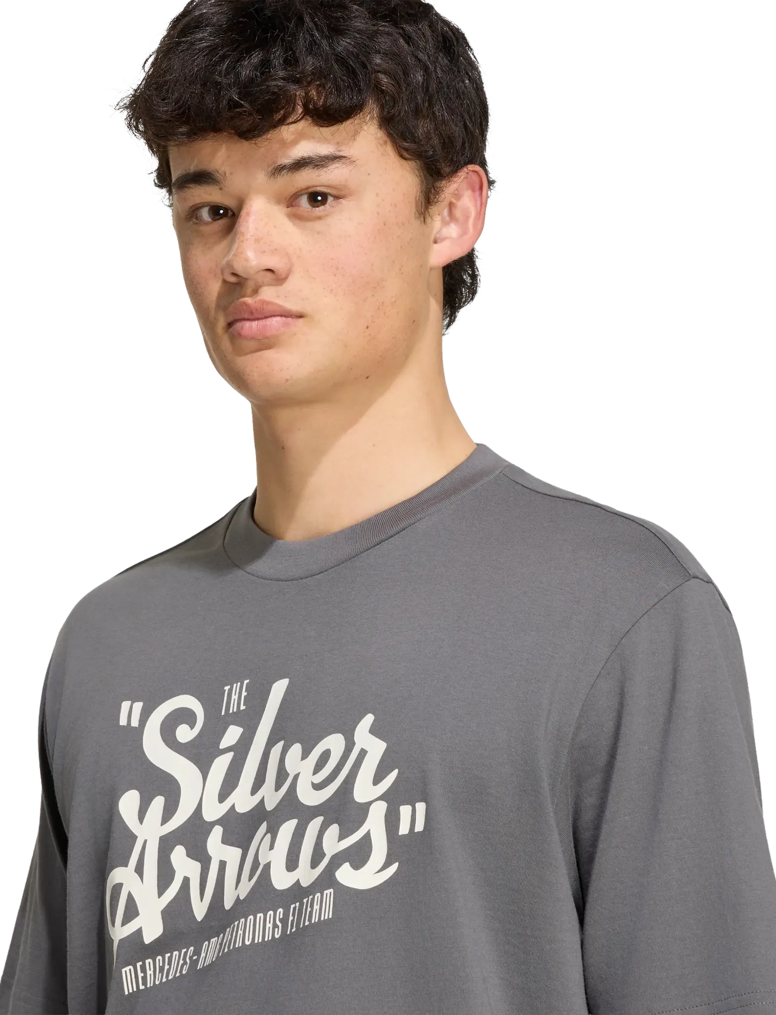 adidas Performance - MER SA TEE 03 - t-shirts - granit/owhite - 2