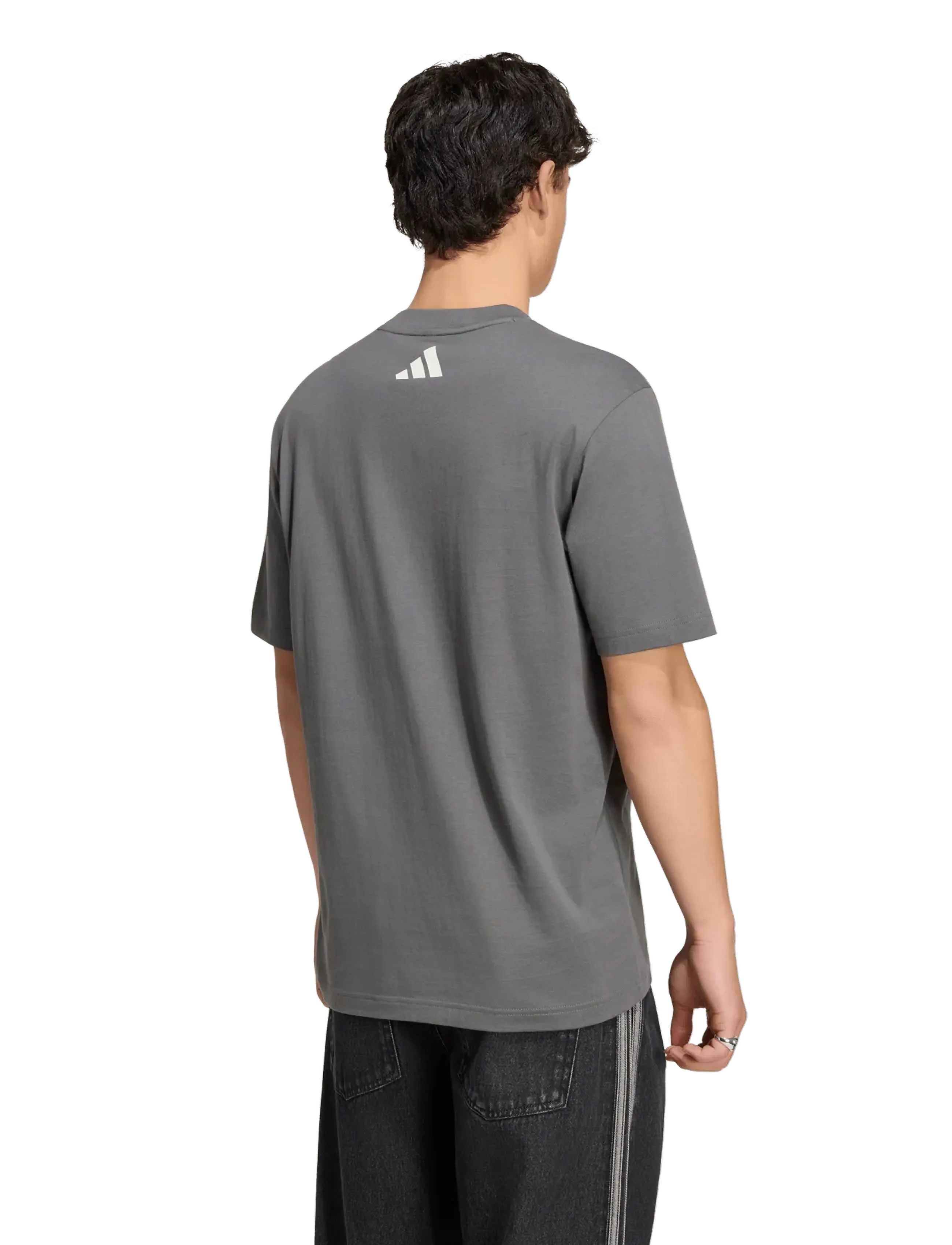 adidas Performance - MER SA TEE 03 - t-shirts - granit/owhite - 3