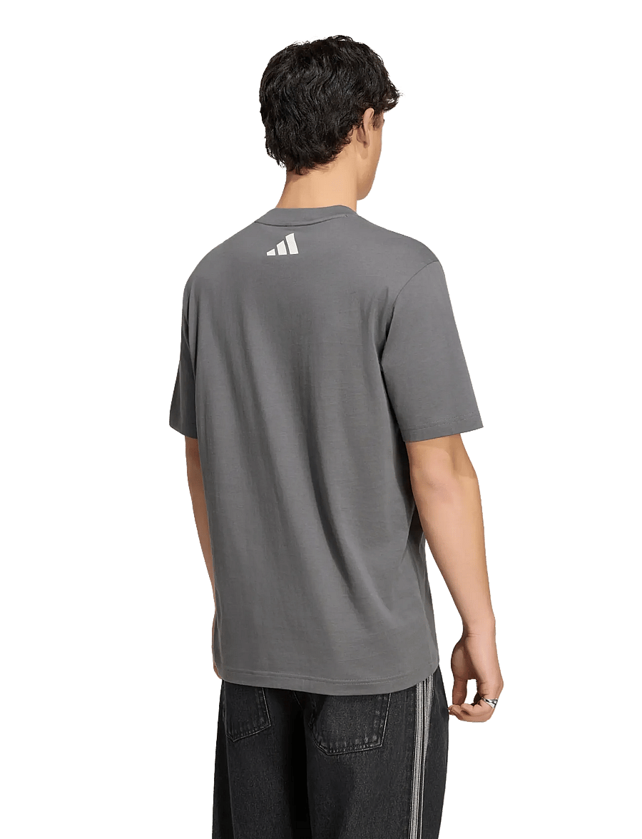 adidas Performance - MER SA TEE 03 - t-shirts - granit/owhite - 3